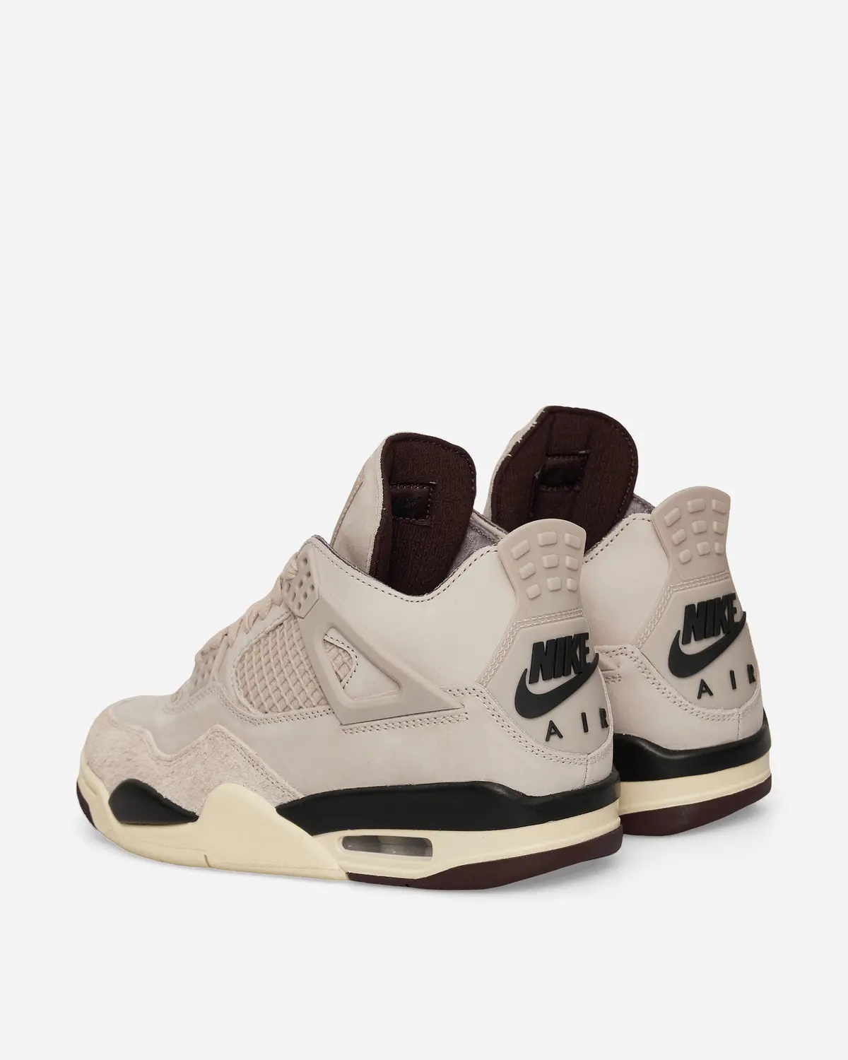 Women's A Ma Maniére Air Jordan 4 Sneakers Fossil Stone / Metallic Pewter 5