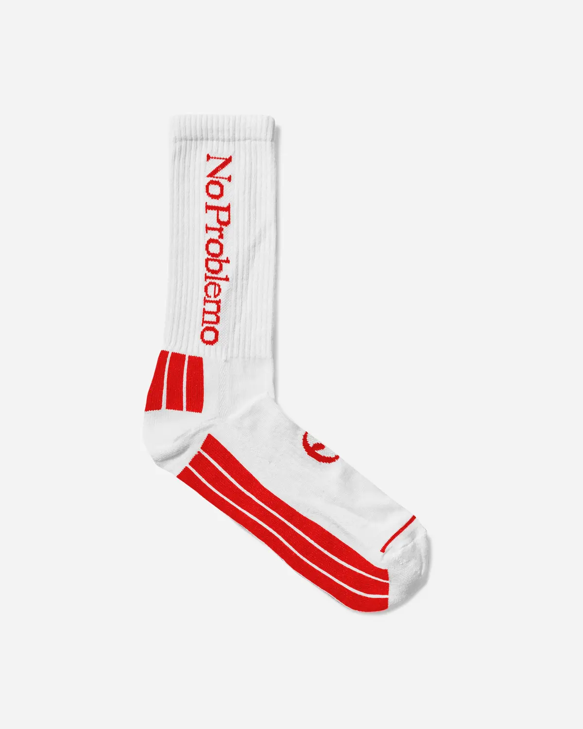 Logo Socks White 1