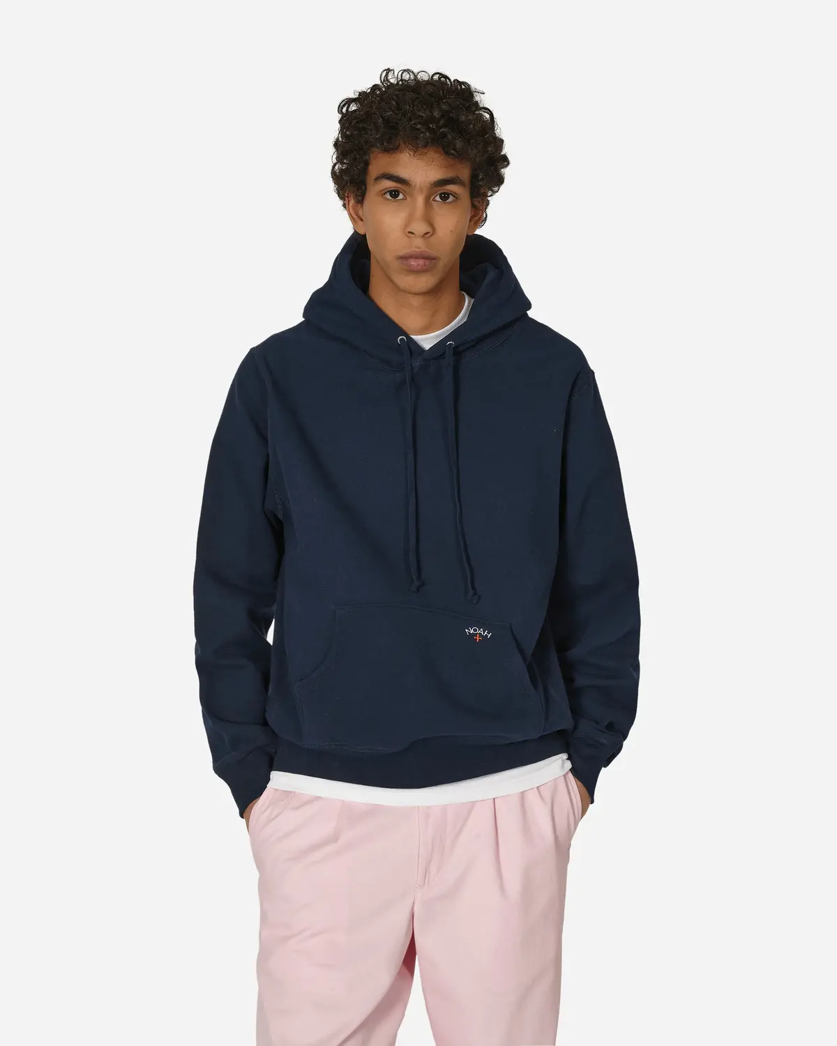 Classic Hooded Sweatshirt Navy 1