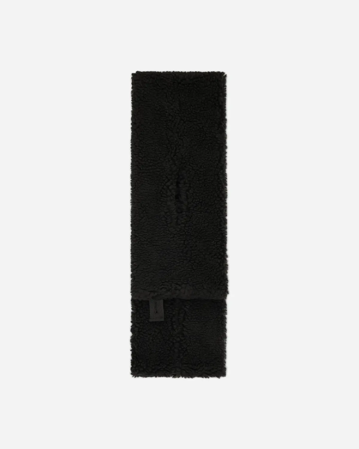 Fleece Scarf Black 1
