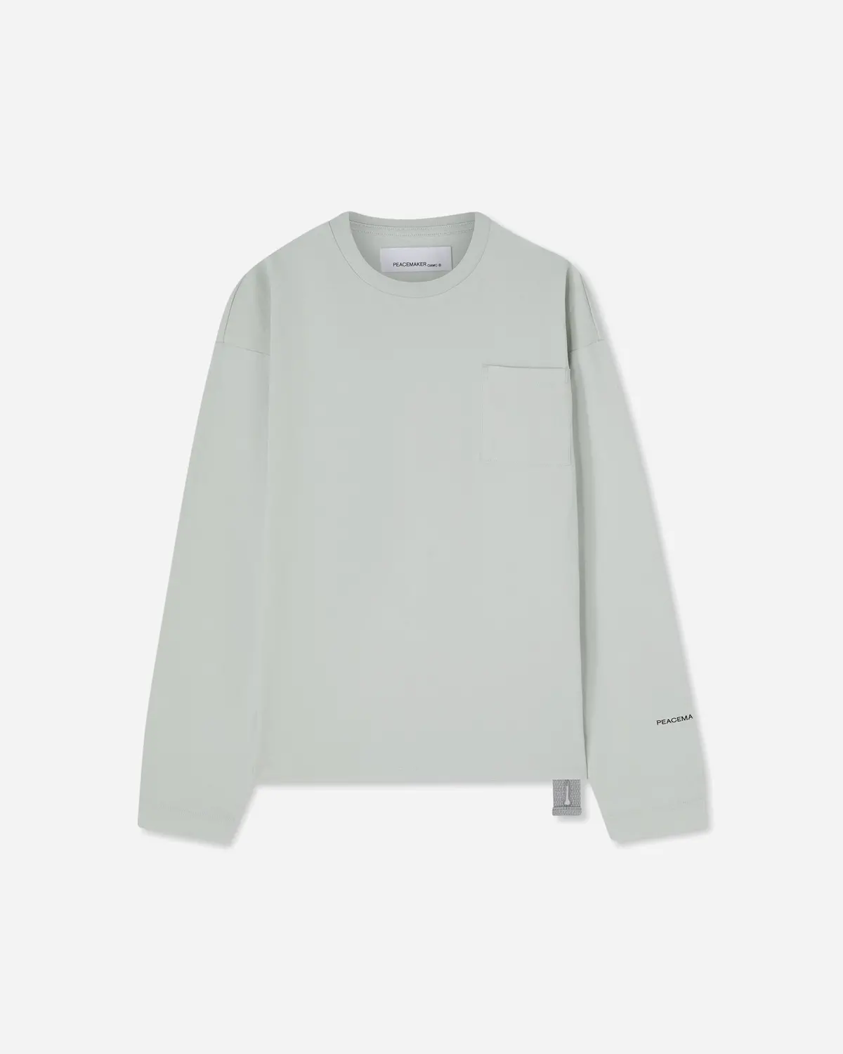 Men's Leaf Loose Fit Longsleeve T-Shirt Ice Flow 1