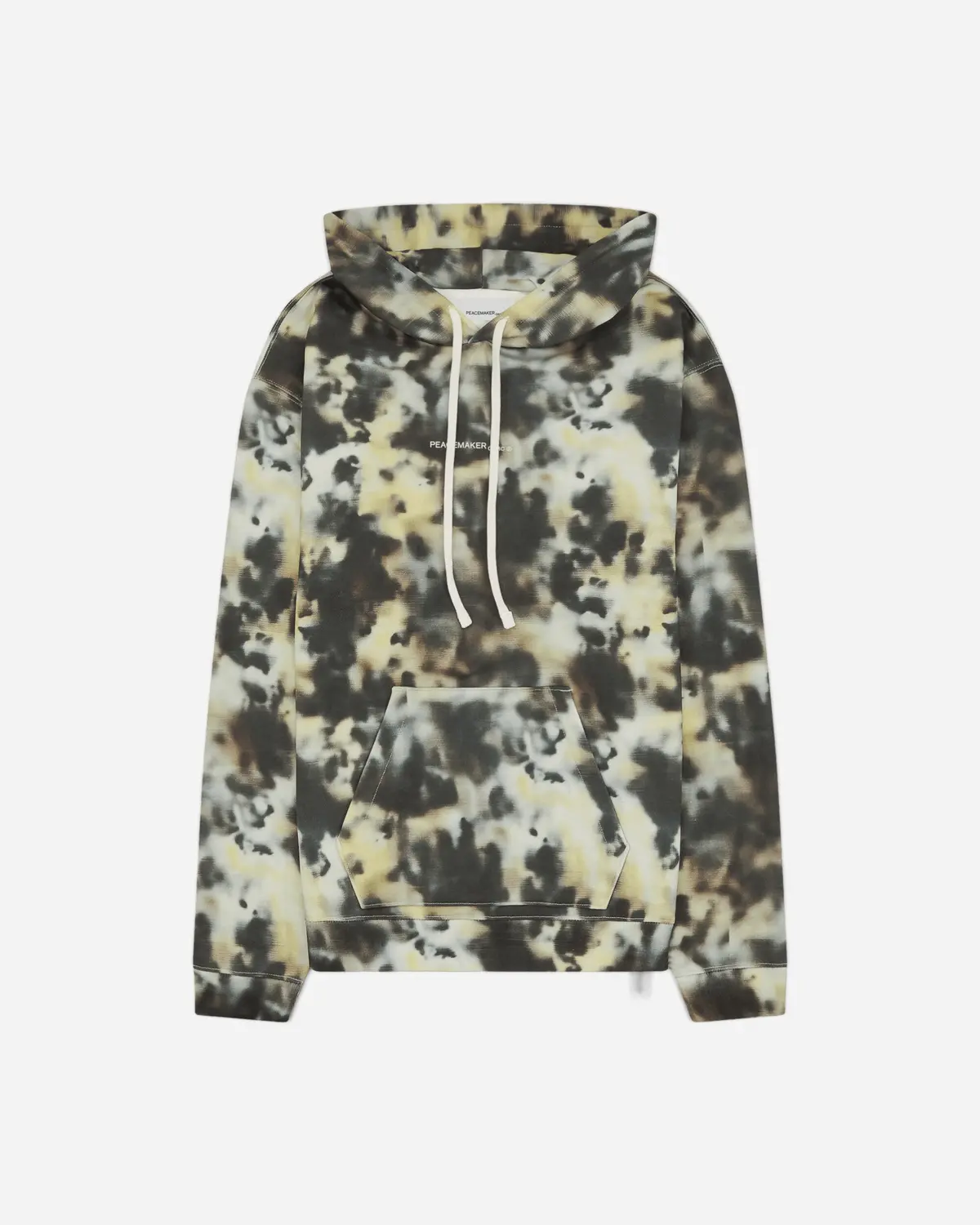 Men's Loose Fit Hoodie Military Camo 1