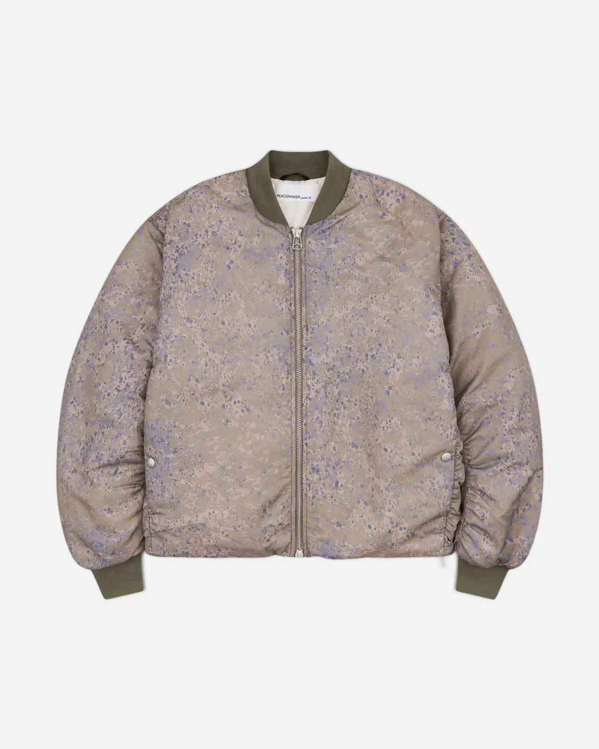 Men's Minimal Bomber Jacket Bark 1
