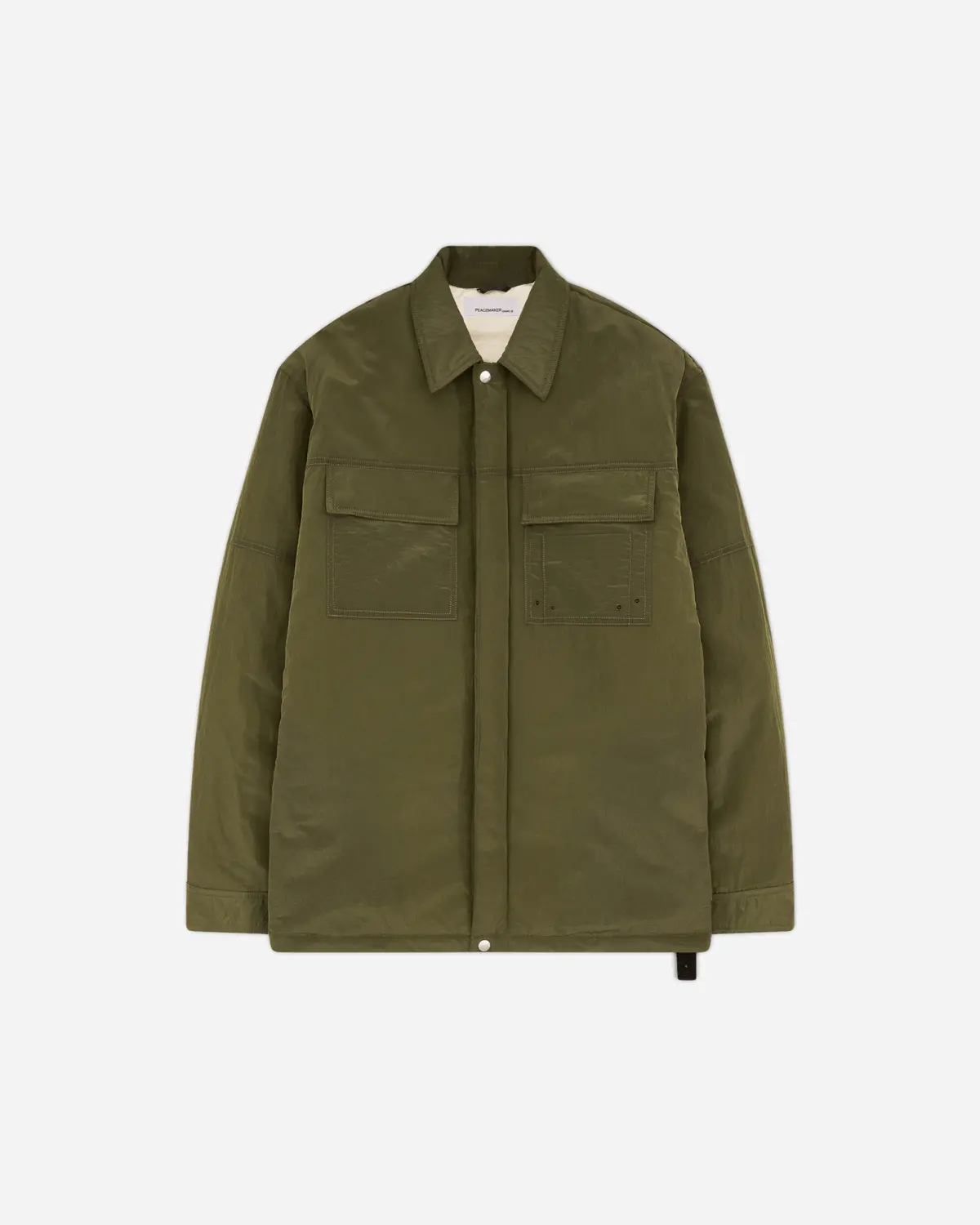 Men's Padded Overshirt Military Green 1