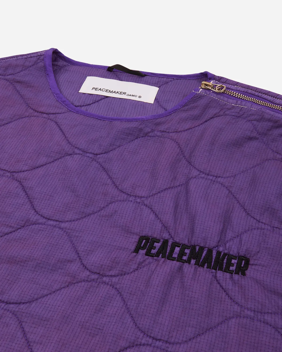 Men's Shoulder Zip Liner Purple 3