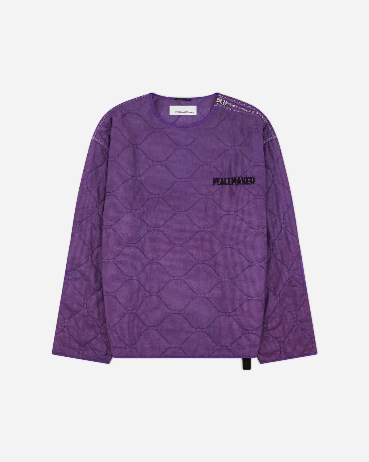 Men's Shoulder Zip Liner Purple 1