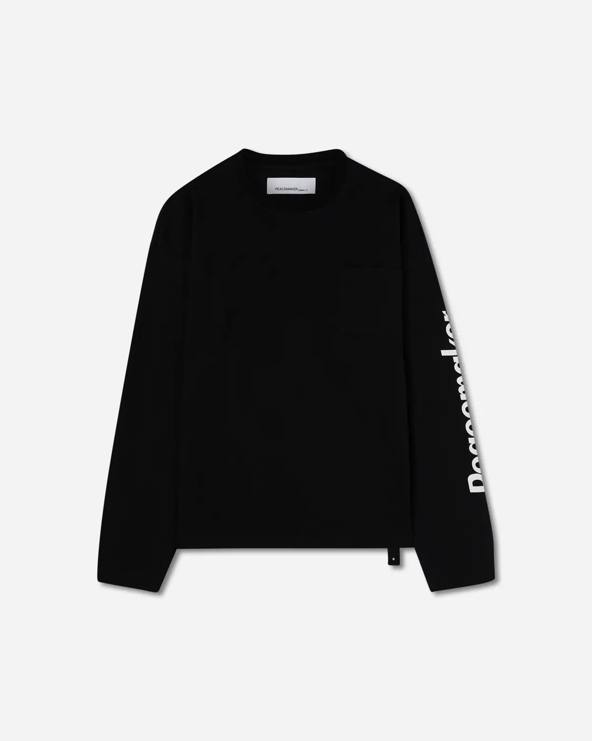 Men's Pocket Longsleeve T-Shirt Black 1
