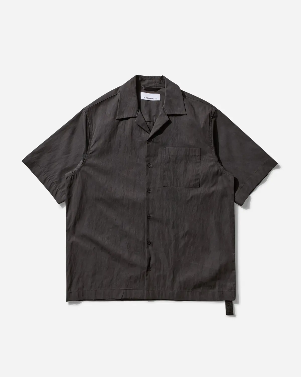 Men's Boxy Shortsleeve Shirt Black 1