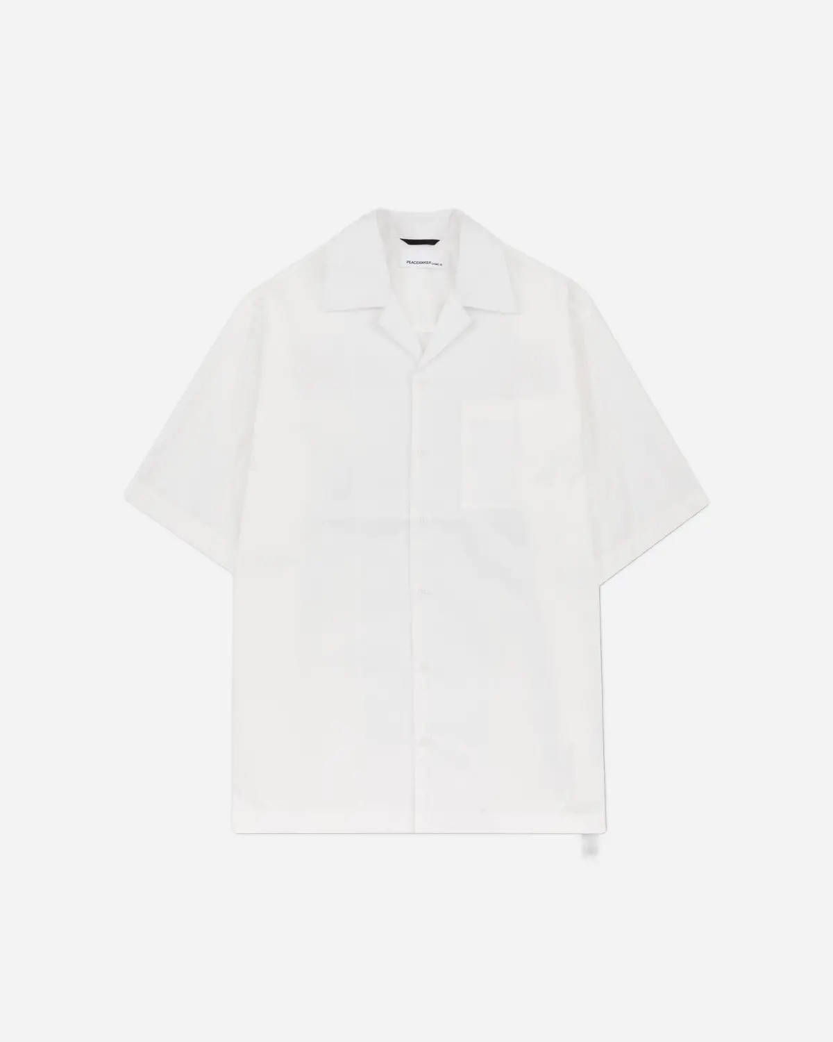 Men's Boxy Shortsleeve Shirt White 1