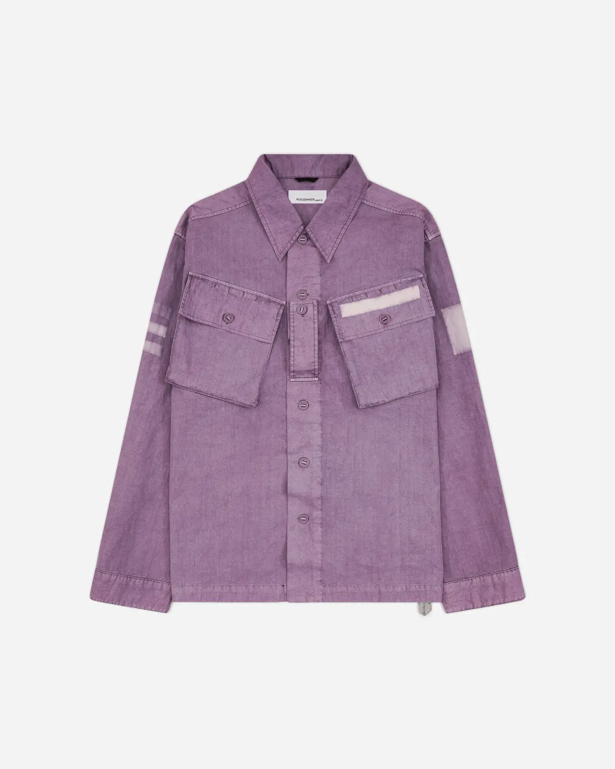 Men's Military Cargo Shirt Lilac 1