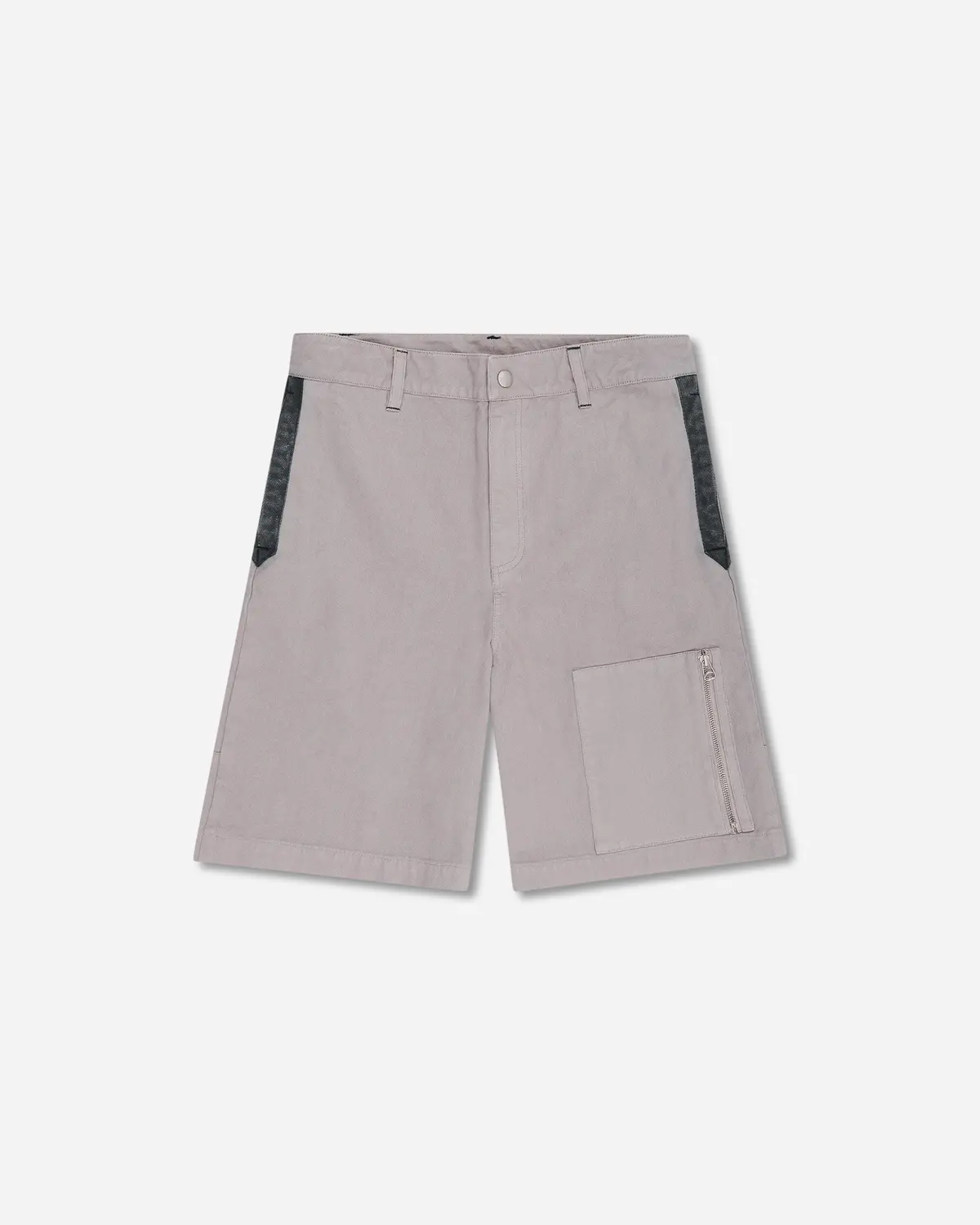 Men's Contrast Pocket Shorts Light Gray 1