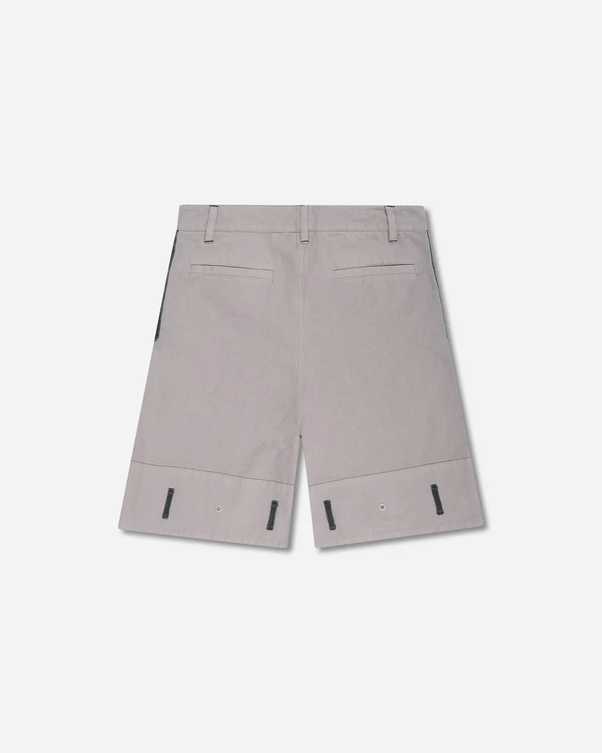 Men's Contrast Pocket Shorts Light Gray 2