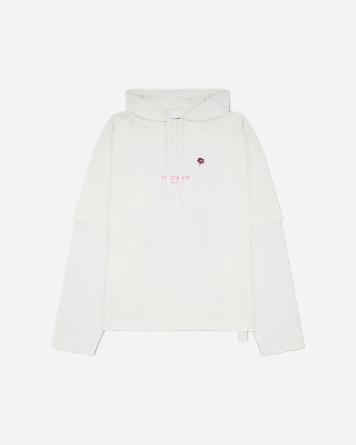 Men's Dynamo Print Hooded T-Shirt White 1