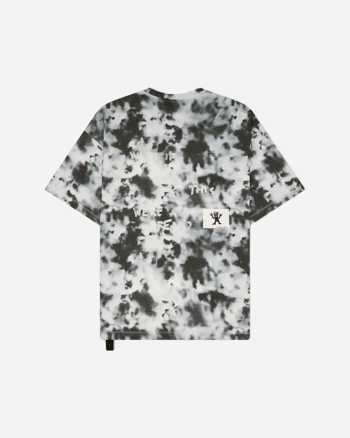 Men's Loose Fit T-Shirt Black Camo 2