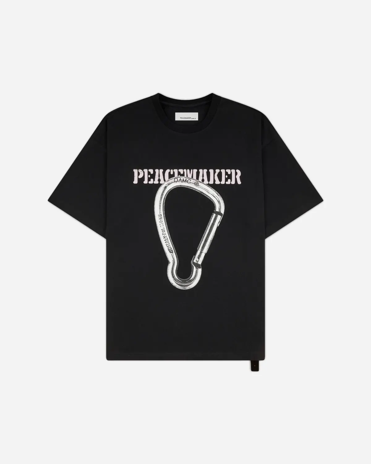Men's Carabinier Print Loose Fit T-Shirt Black 1