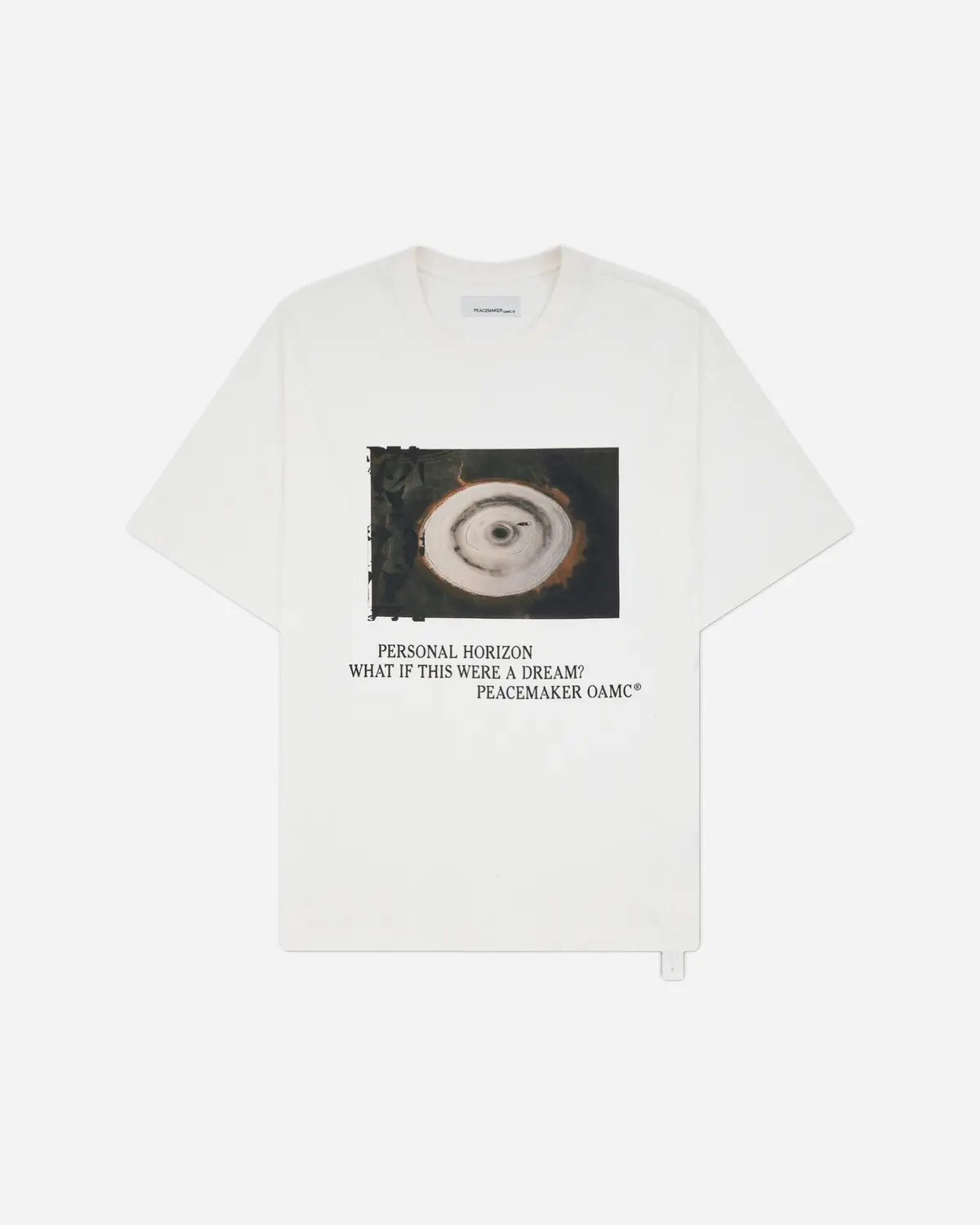 Men's Landart 03 Loose Fit T-Shirt White 1
