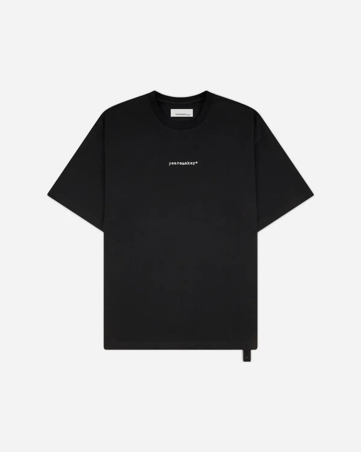 Men's Pigeon Print Loose Fit T-Shirt Black 1