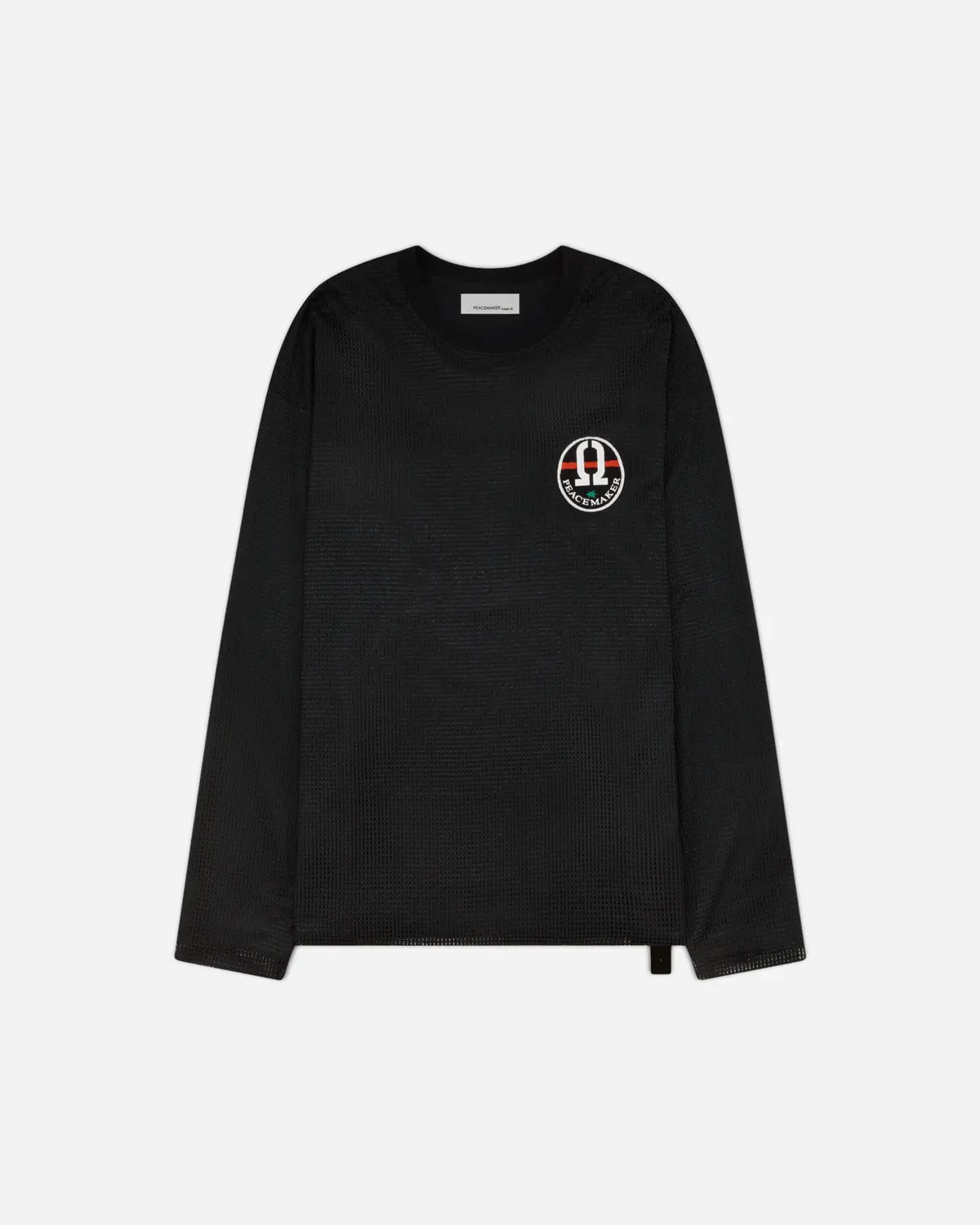 Mesh Layer Longsleeve T-Shirt Black 1