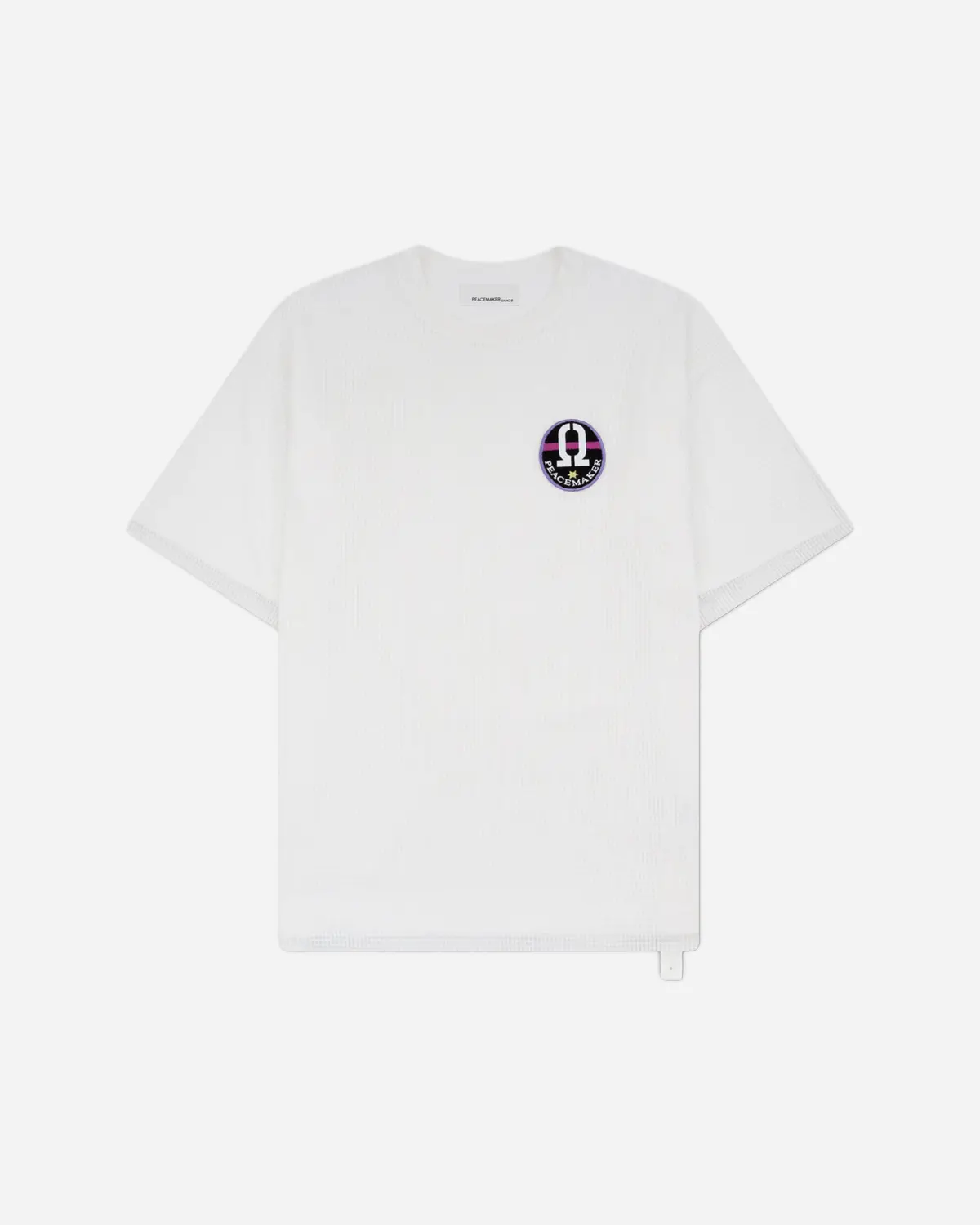 Men's Mesh Layer T-Shirt White 1