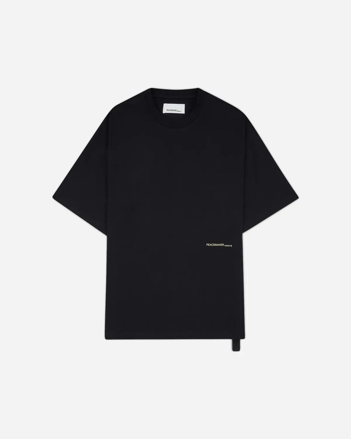 Men's Dogs Print Oversized Fit T-Shirt Black 1