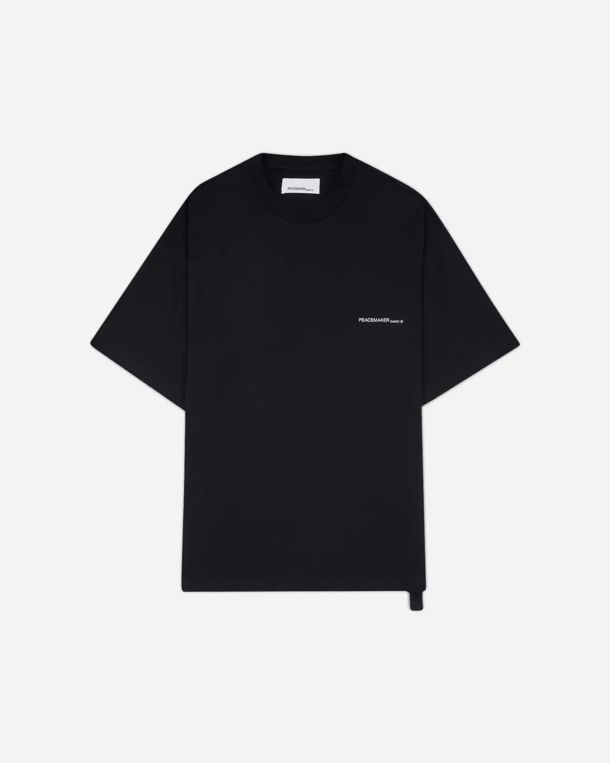 Men's Tree Over Print Oversized Fit T-Shirt Black 1