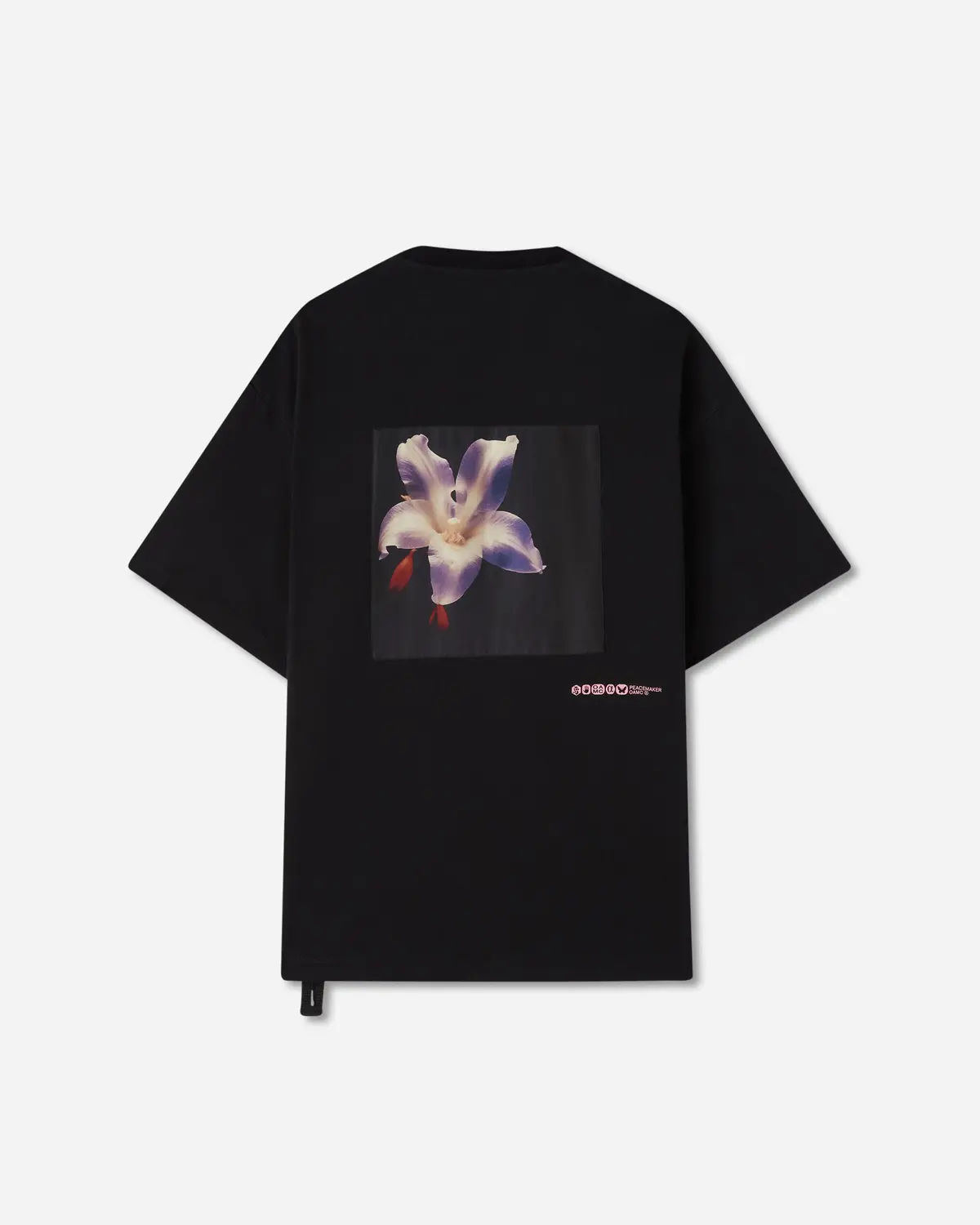 Men's Flower T-Shirt Black 2