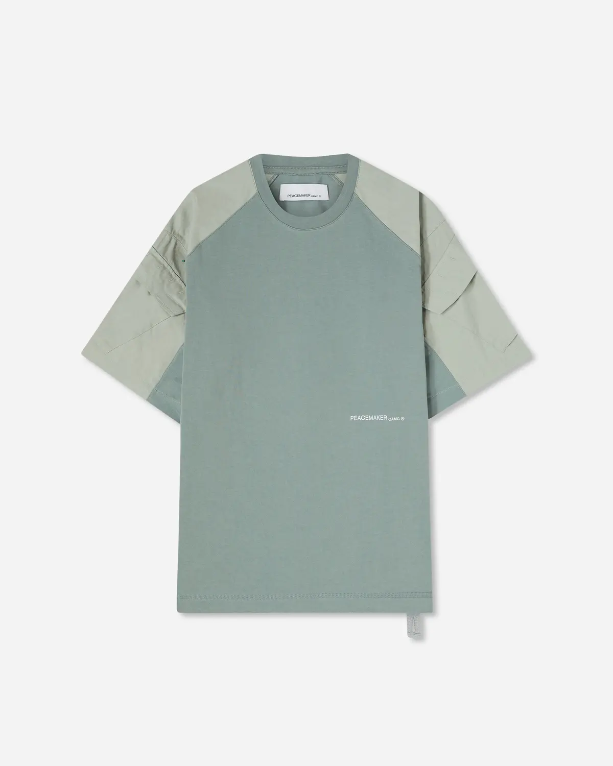 Men's Cargo T-Shirt Sage Green 1