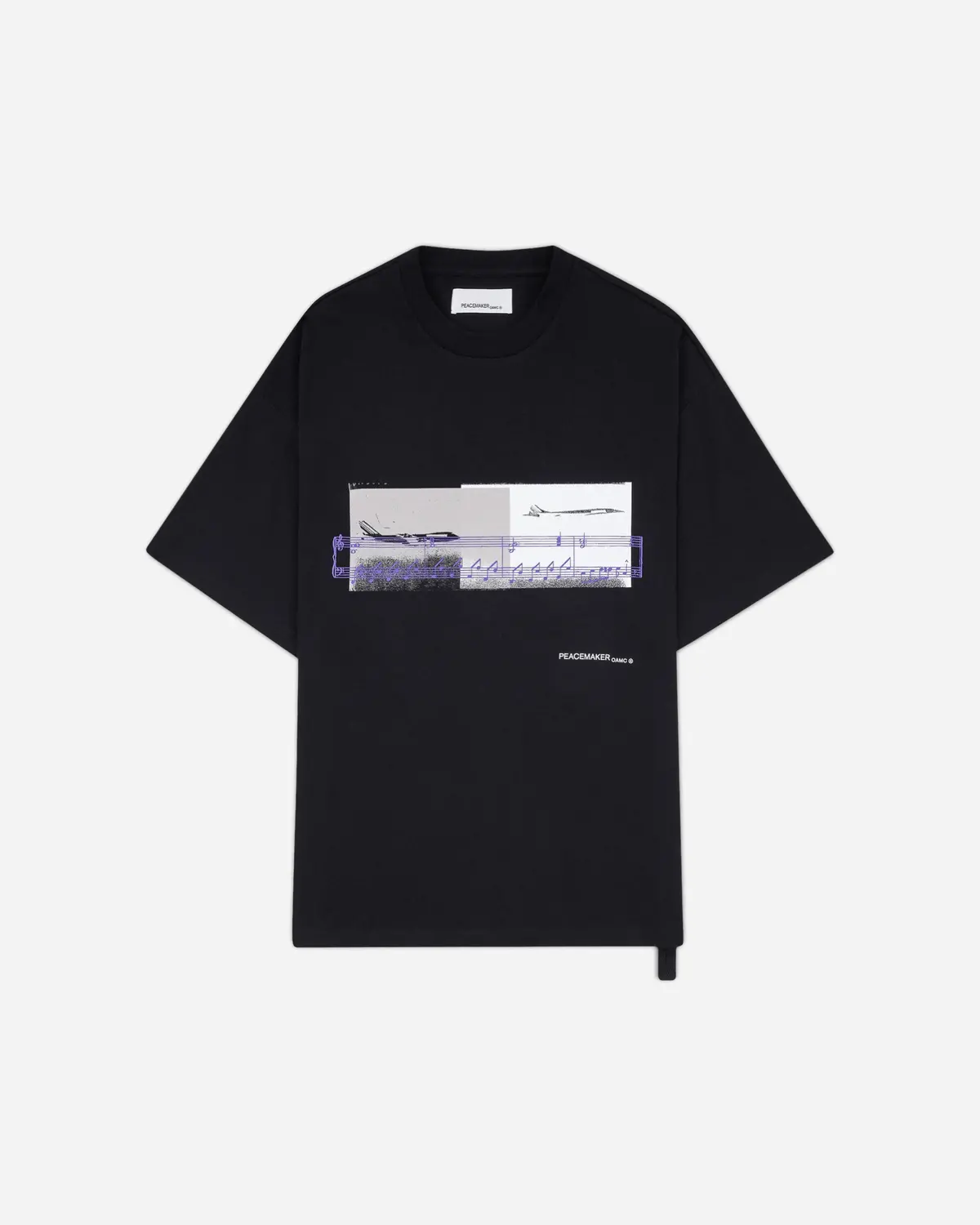 Men's Halfway To Nowhere Print Regular Fit T-Shirt Black 1