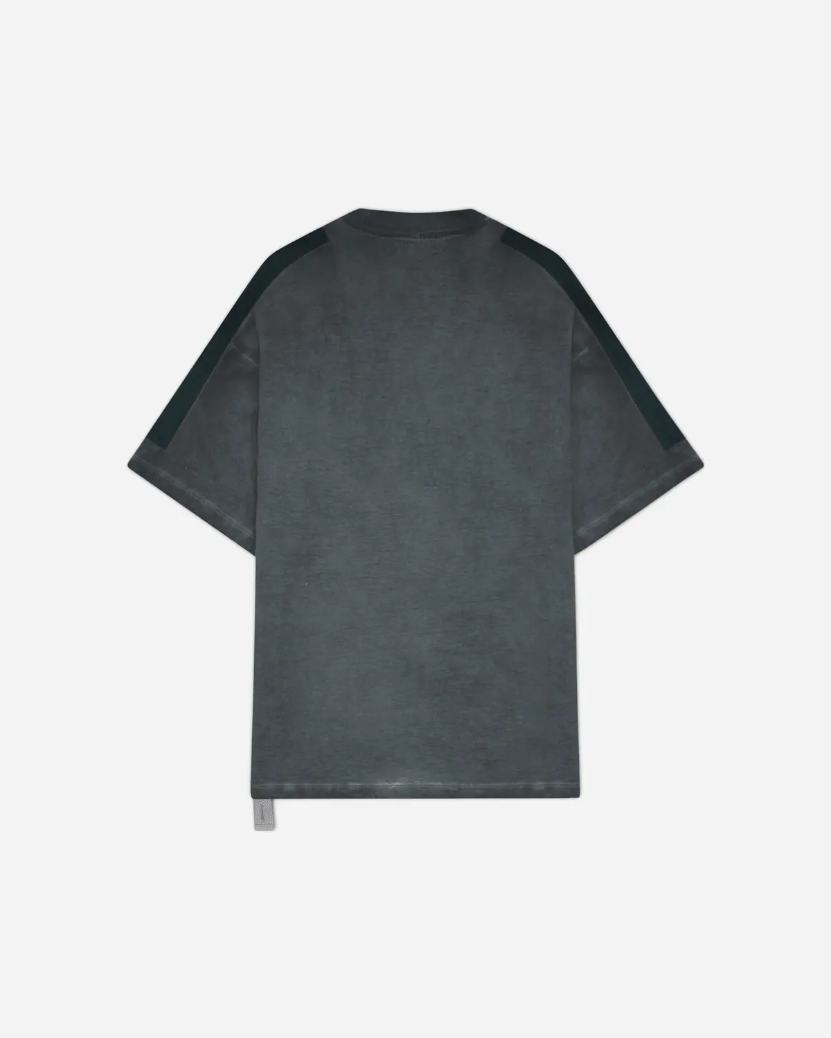 Men's Velcro Applique T-Shirt Light Grey 2