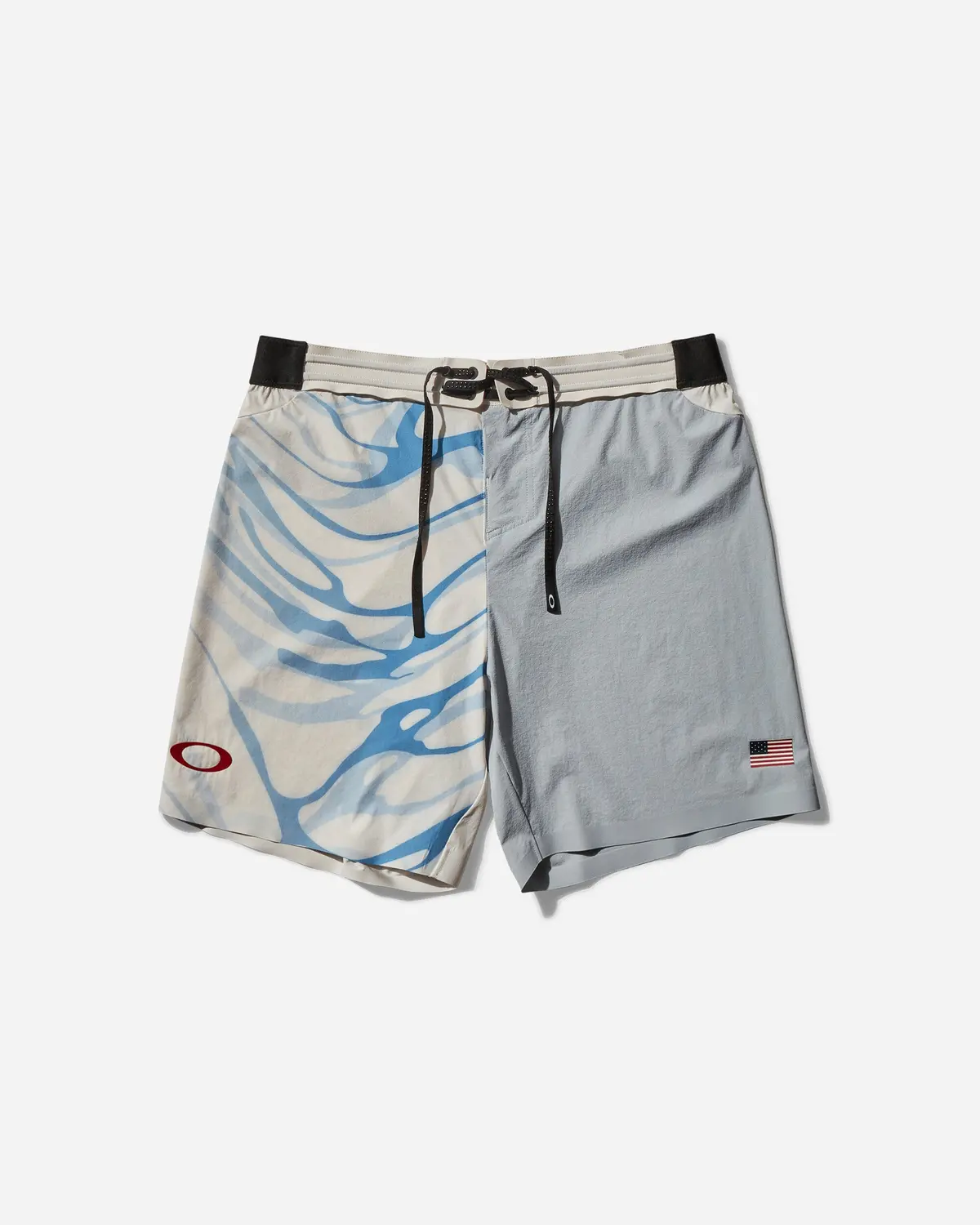 Men's Team Usa Surfing 2-In-1 Boardshorts Gray Dust 1
