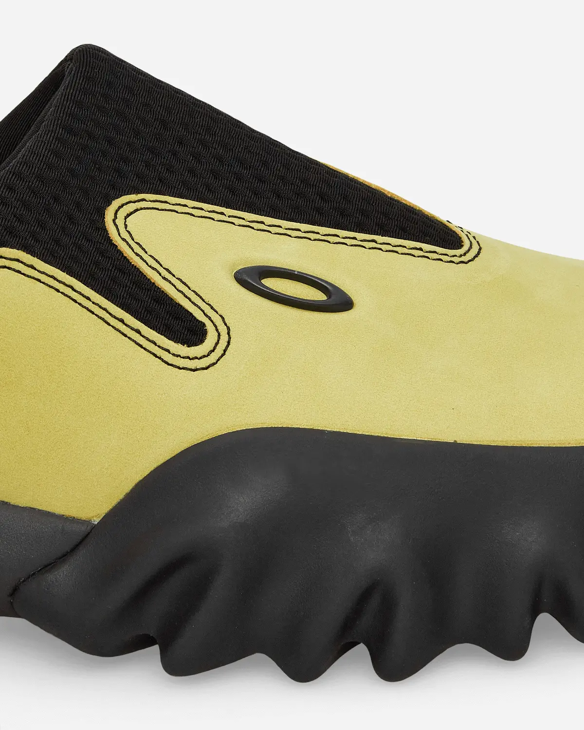 Suede Chop Saw Mules Celery / Black 6