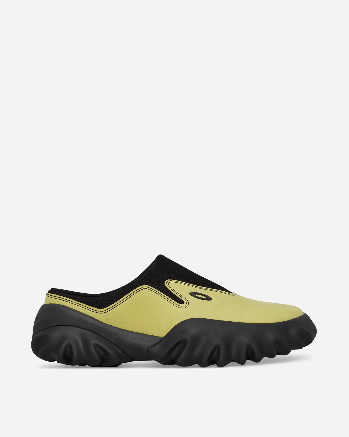Suede Chop Saw Mules Celery / Black 1