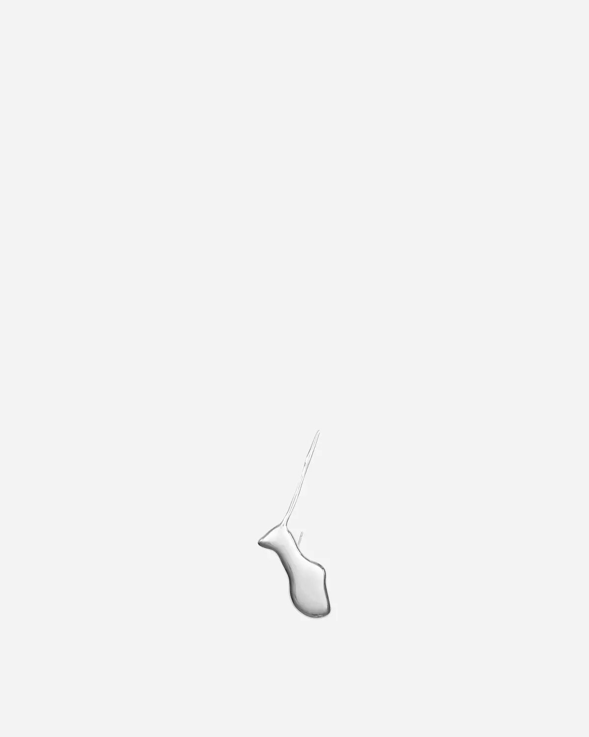 Puddle Earring Silver 1