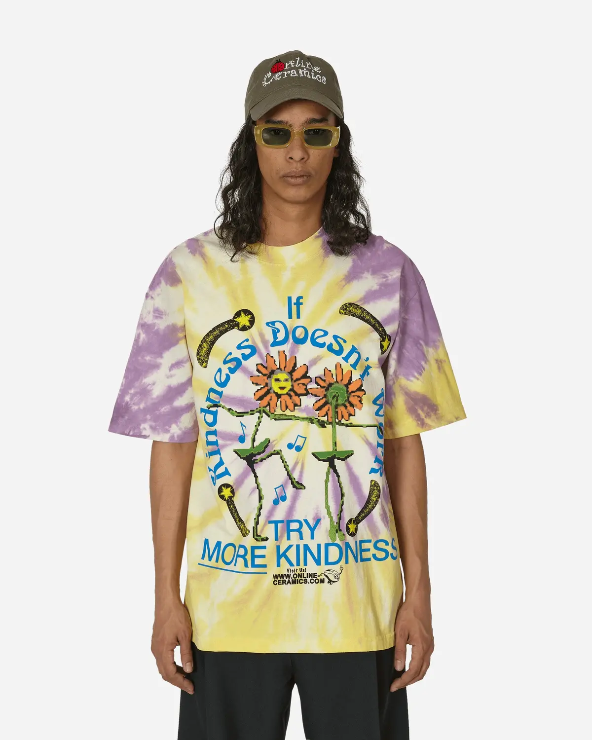 Try More Kindness Tie-Dye T-Shirt Multicolor 1