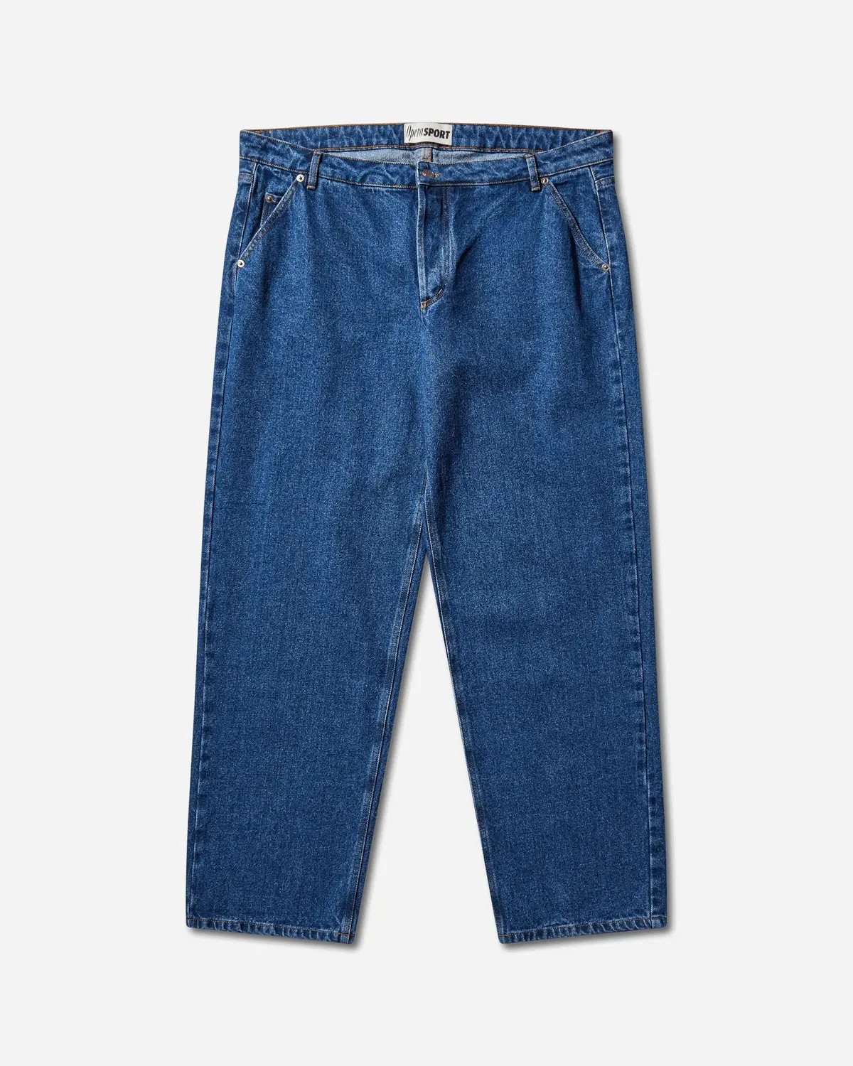 Women's Rose Straight Denim Pants Medium Blue 1