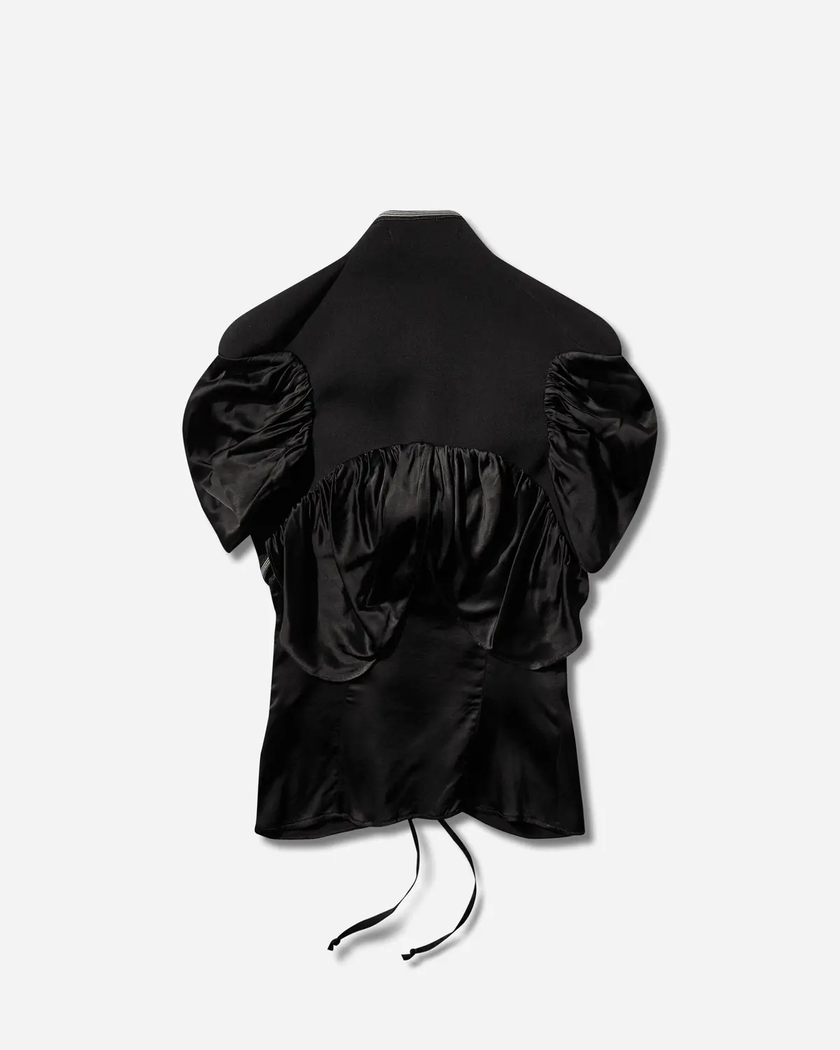 Women's Open Heart Top Black 2