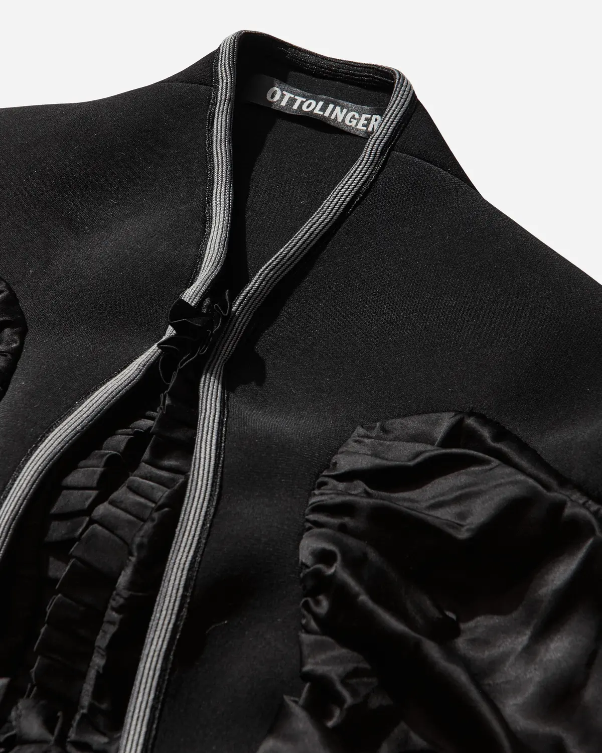 Women's Open Heart Top Black 3