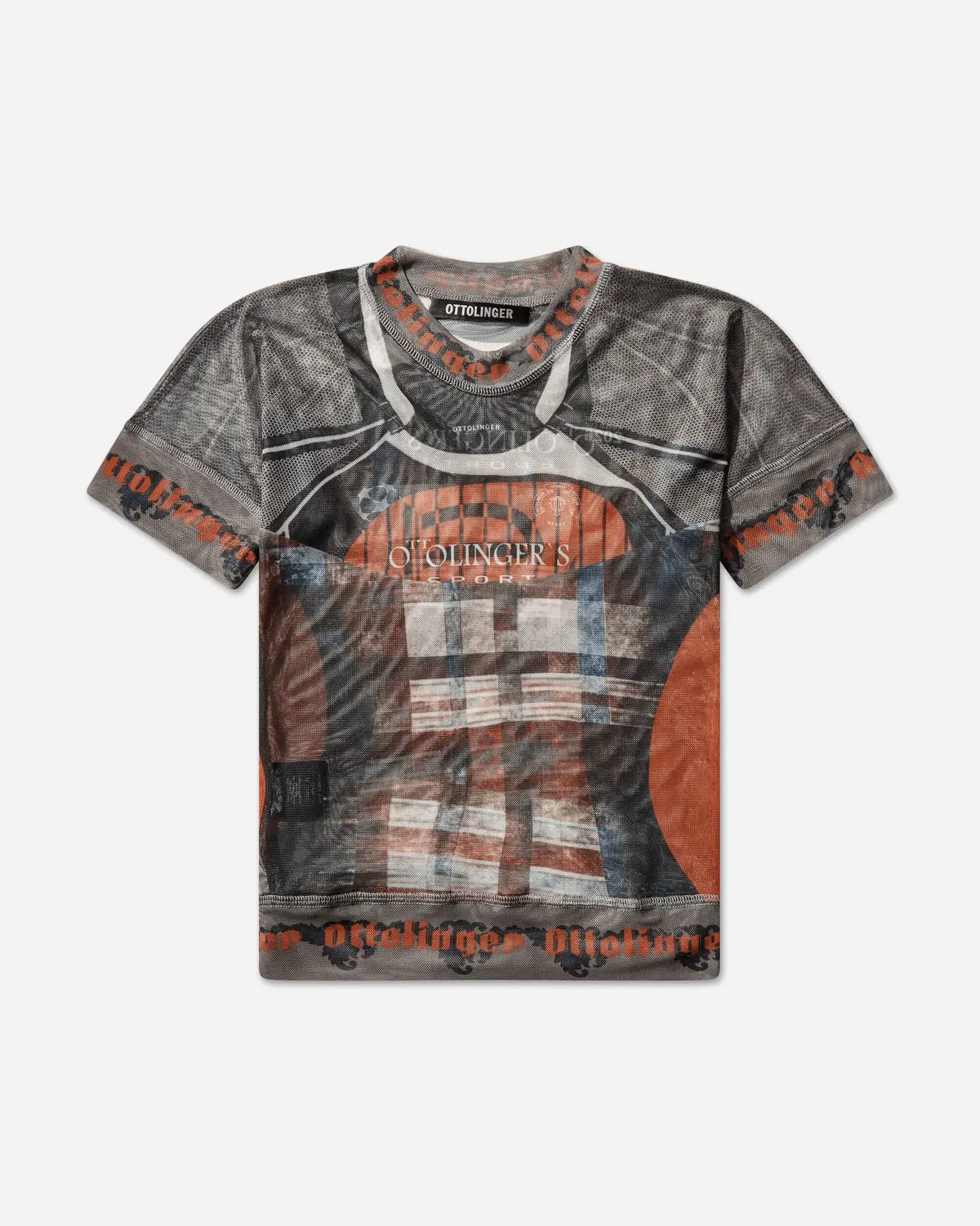Women's Mesh Otto T-Shirt Racing Plaid 1