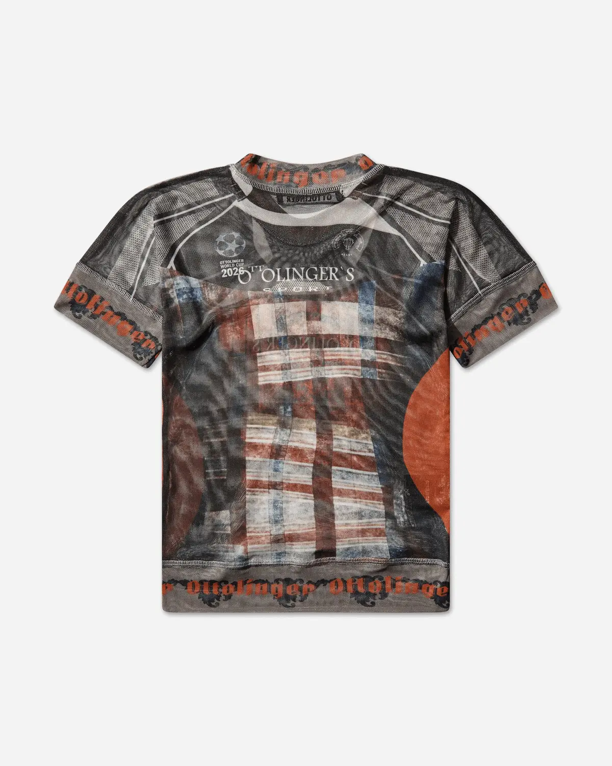 Women's Mesh Otto T-Shirt Racing Plaid 2