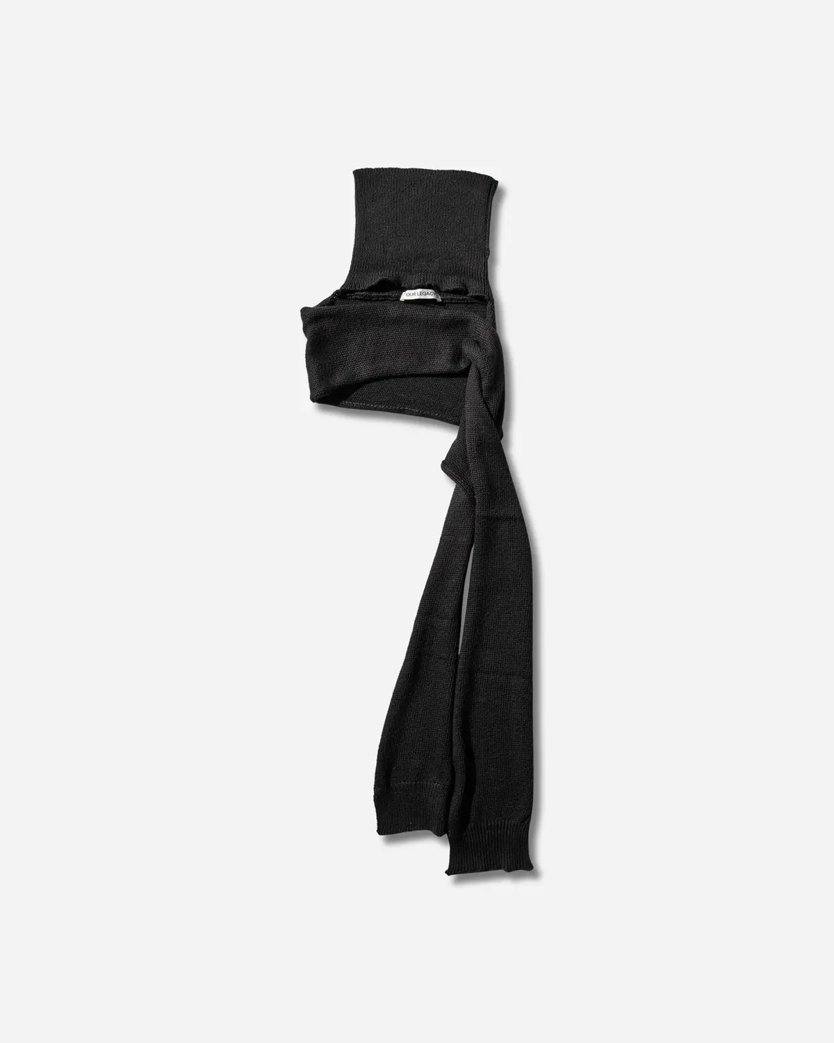 Mock Scarf Black 1