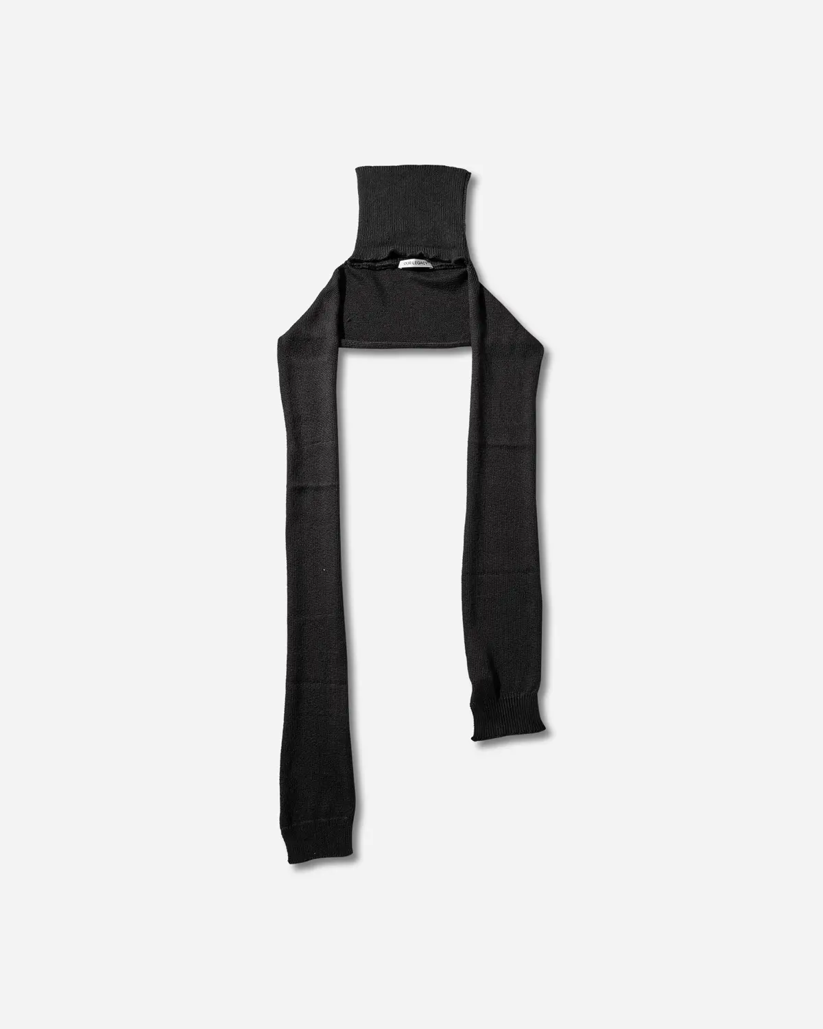 Mock Scarf Black 2
