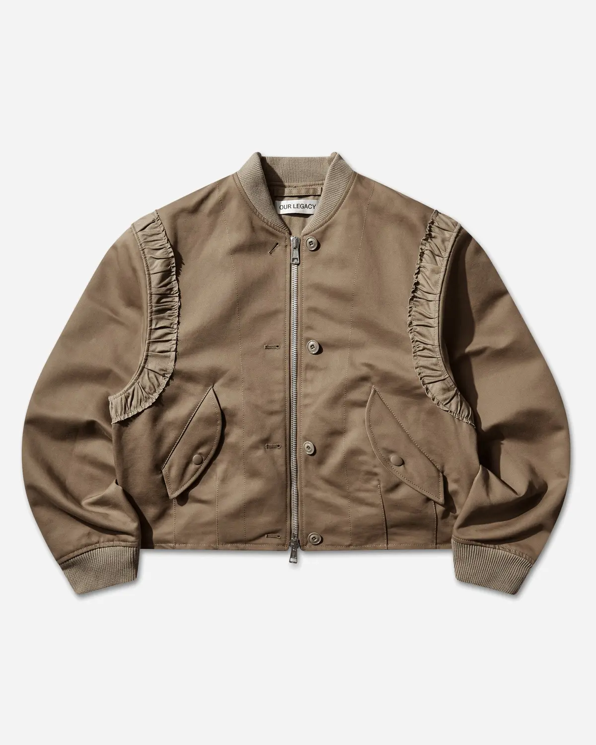 Women's Frill Bomber Jacket Kharkee 1