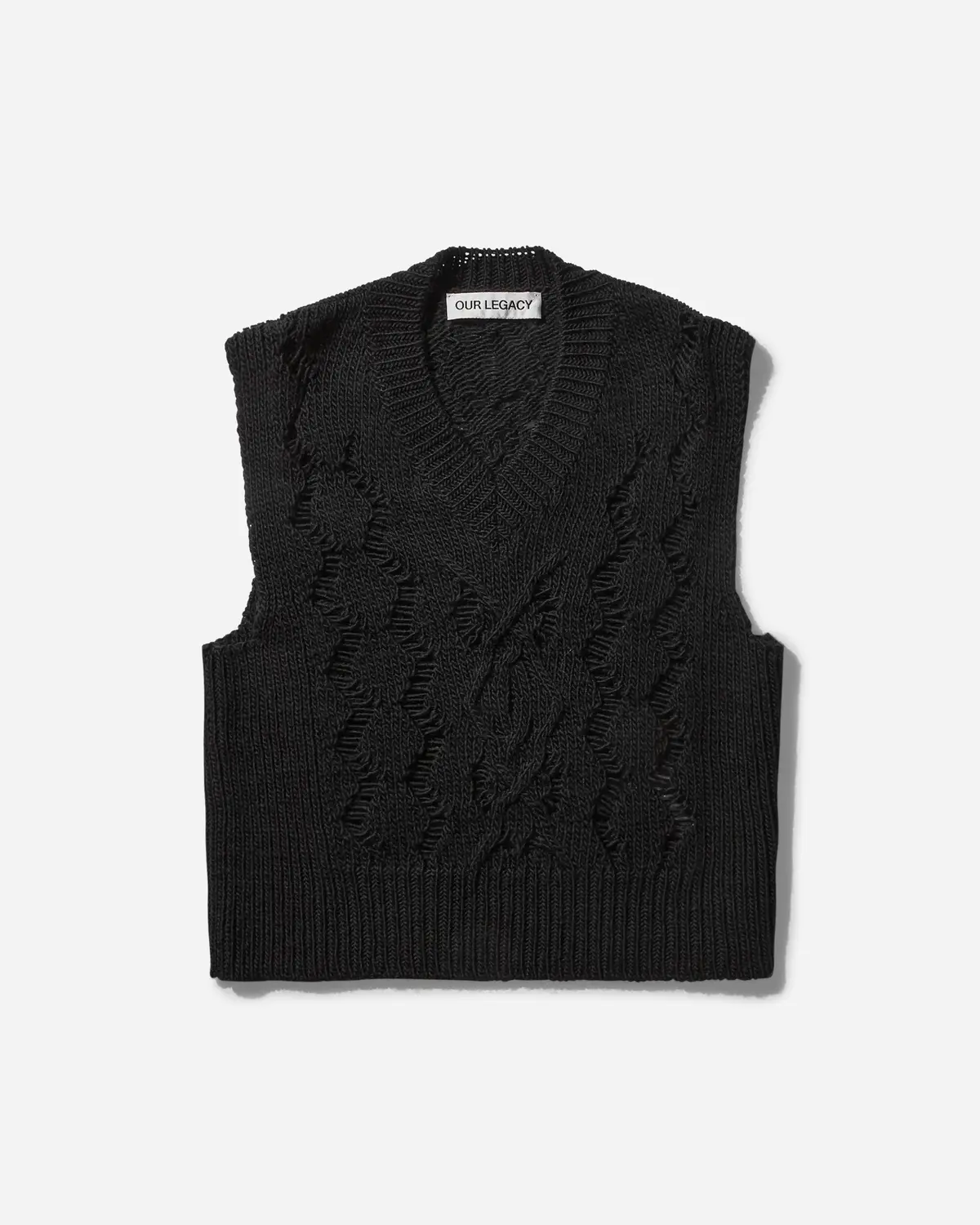 Women's Cable Michigan Tank Black 1