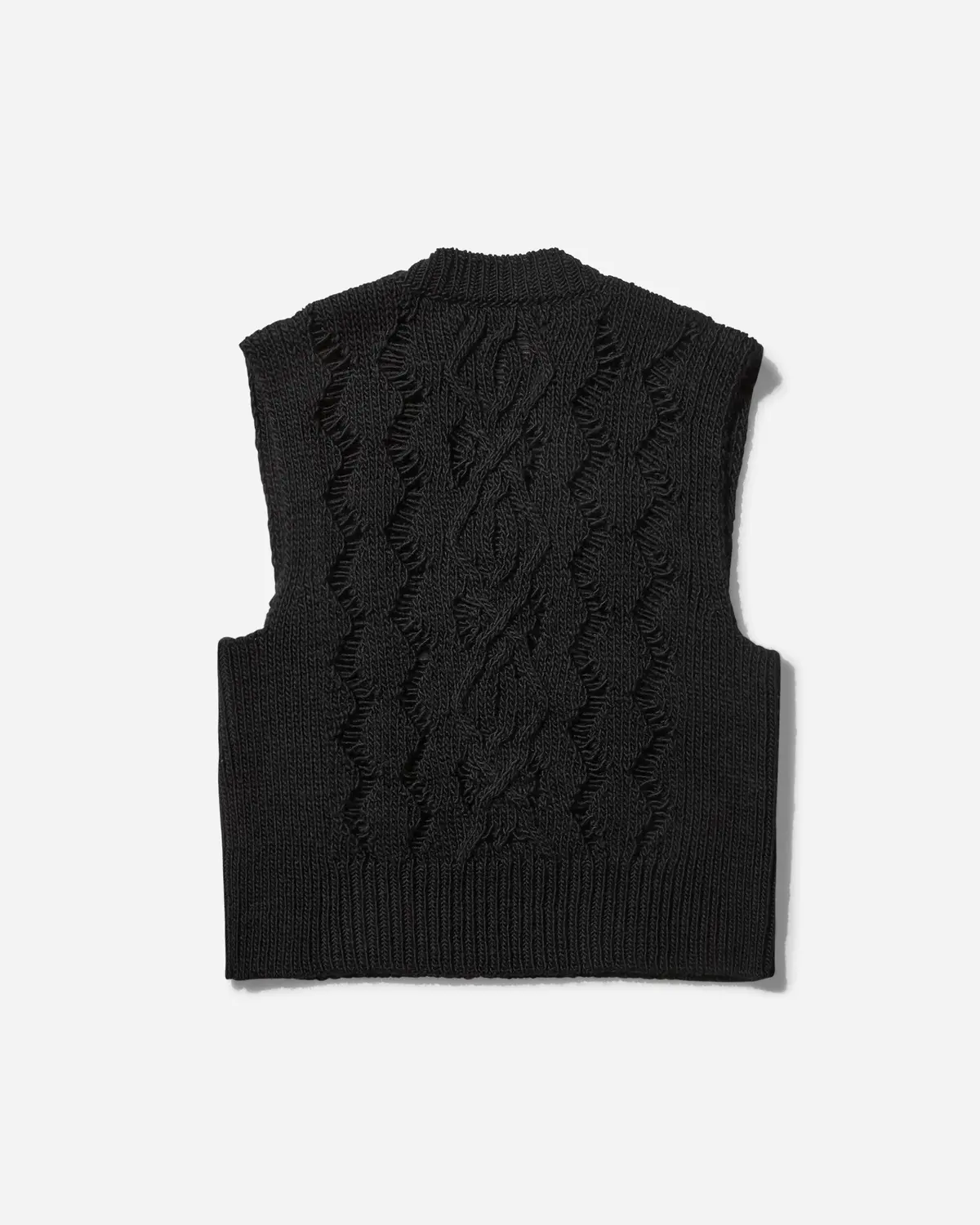 Women's Cable Michigan Tank Black 2