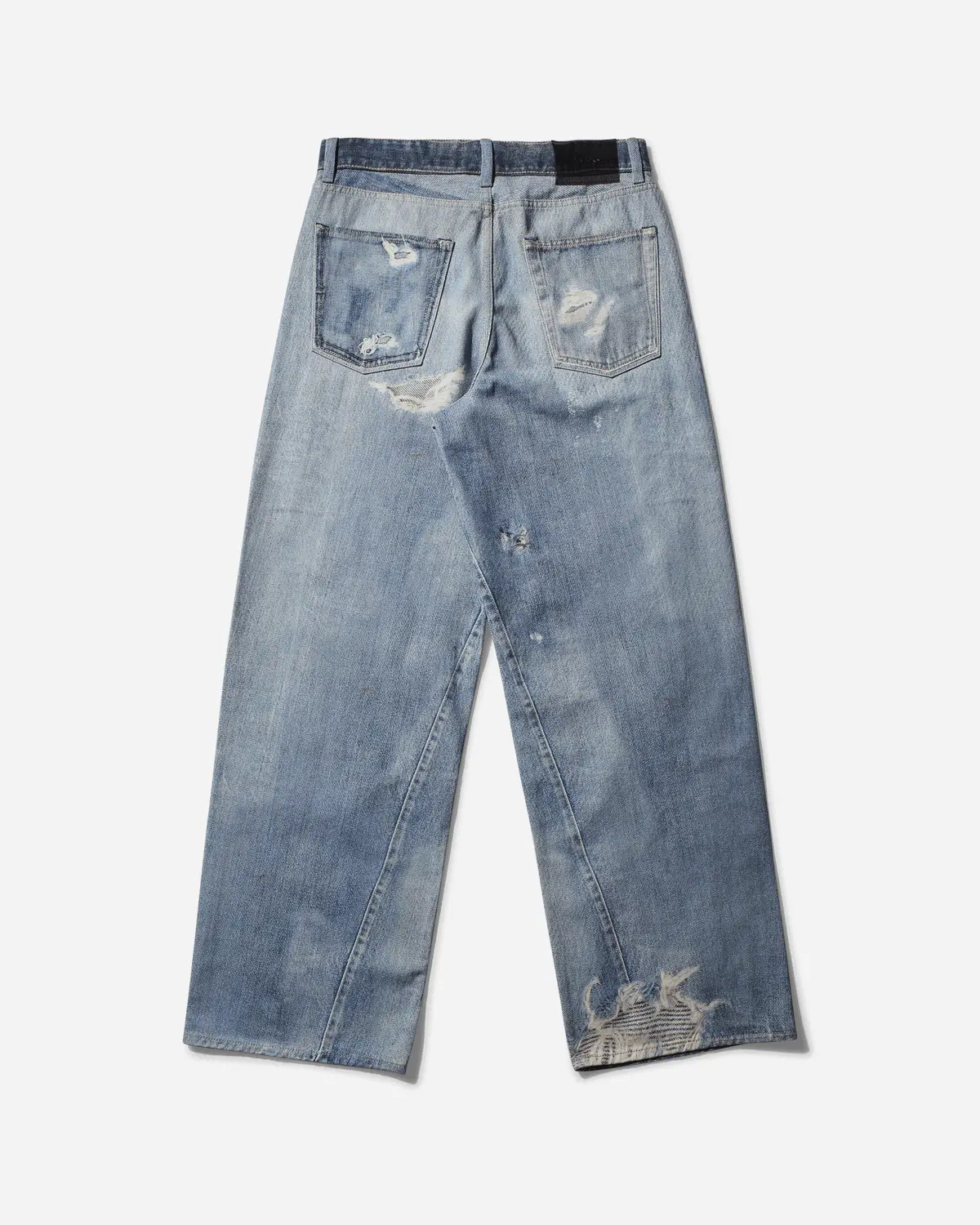 Women's Full Cut Jeans Digital Denim Print 2
