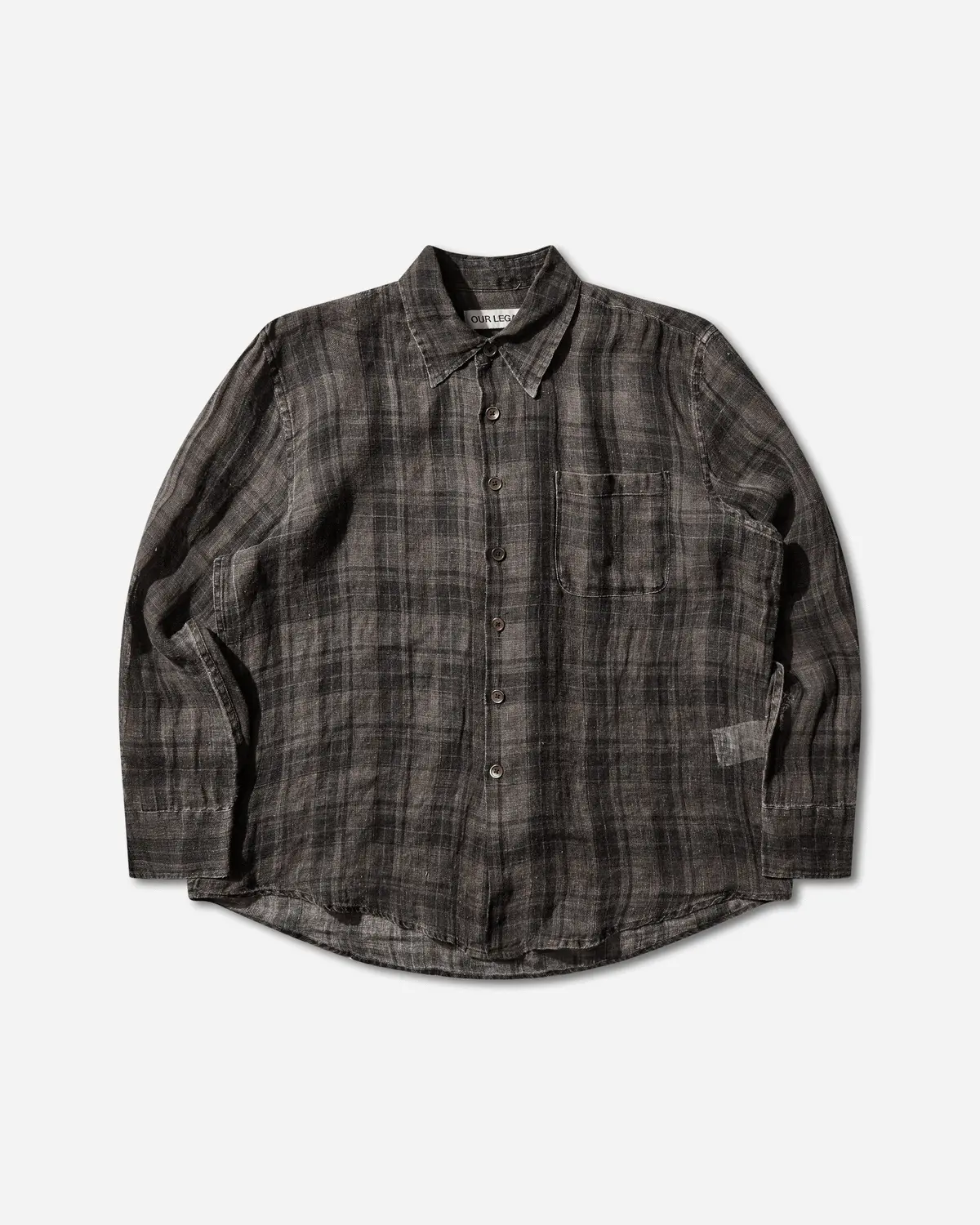 Men's Above Shirt Penumbra Check 1