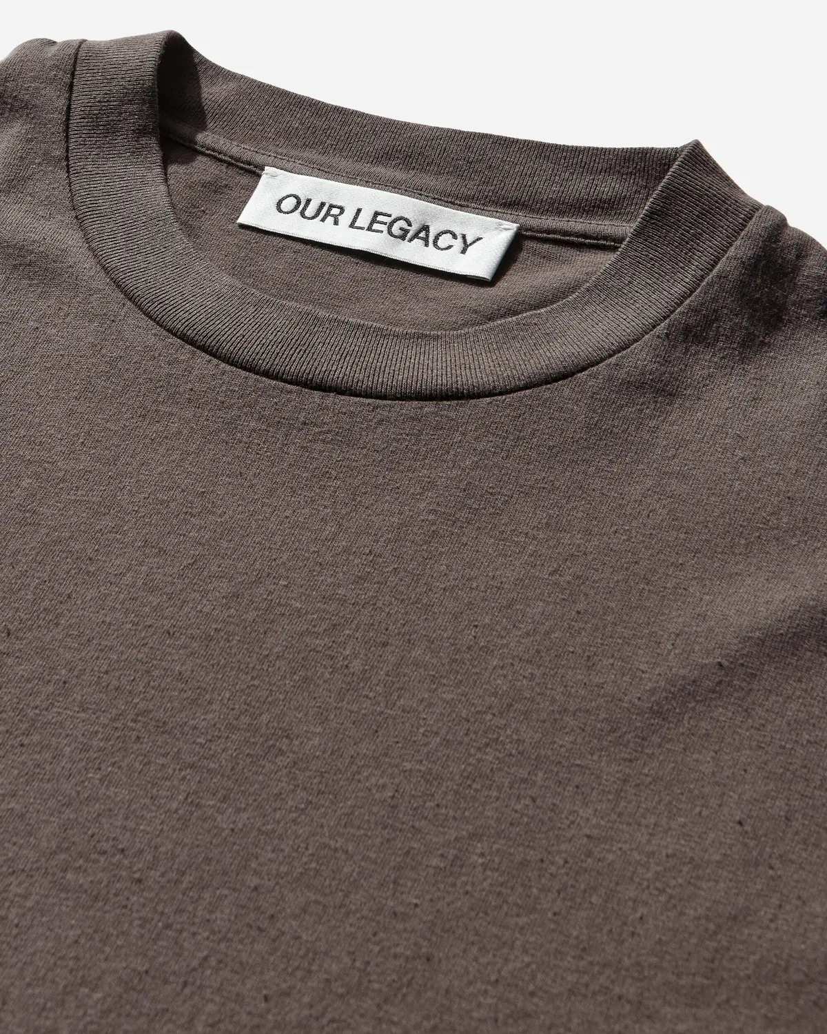 Men's Box T-Shirt Worn Brown 3