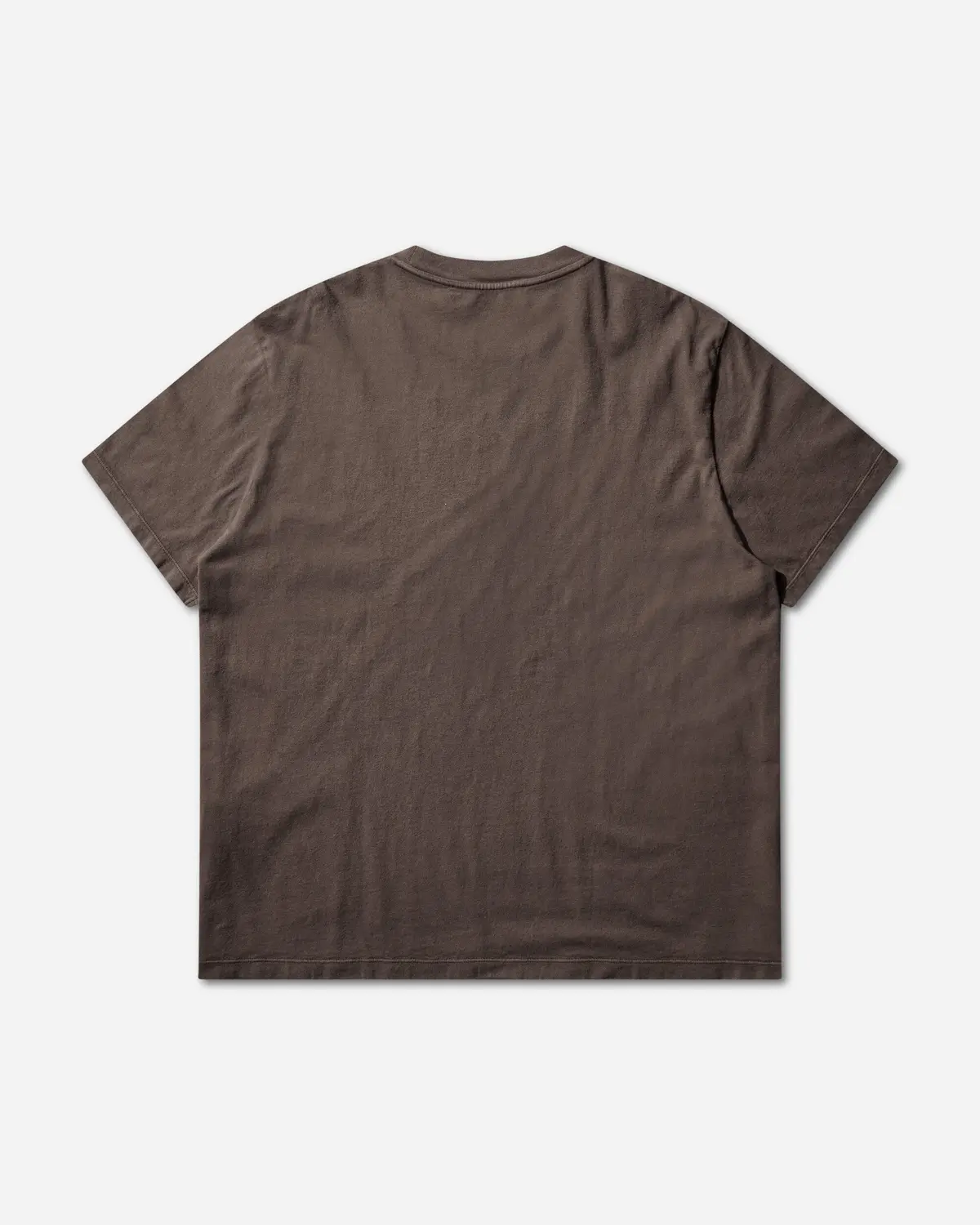 Men's Box T-Shirt Worn Brown 2