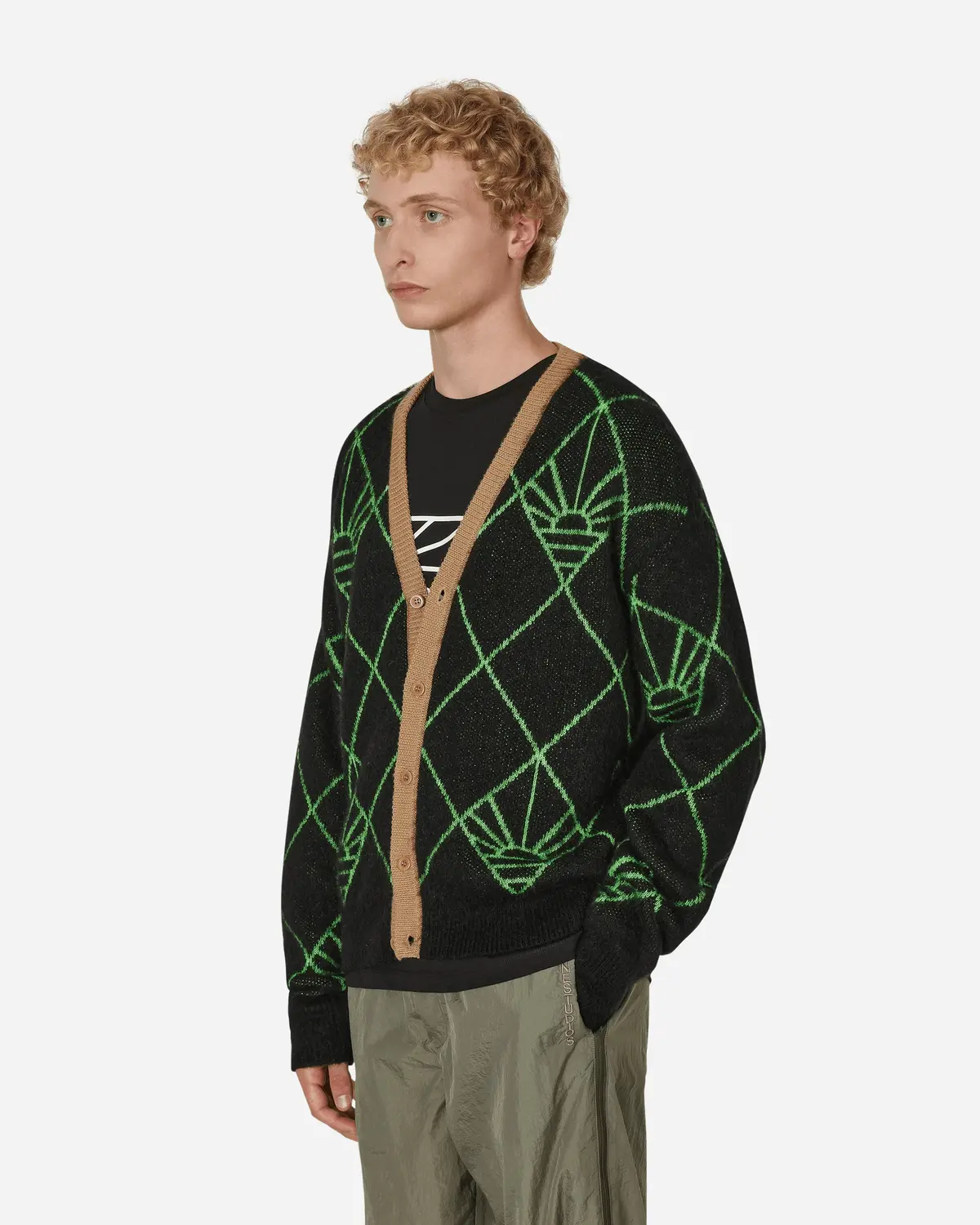 Logo Cardigan Black 2