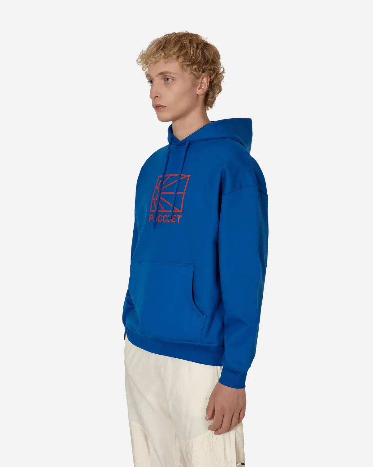 Big Logo Hooded Sweatshirt Blue 2